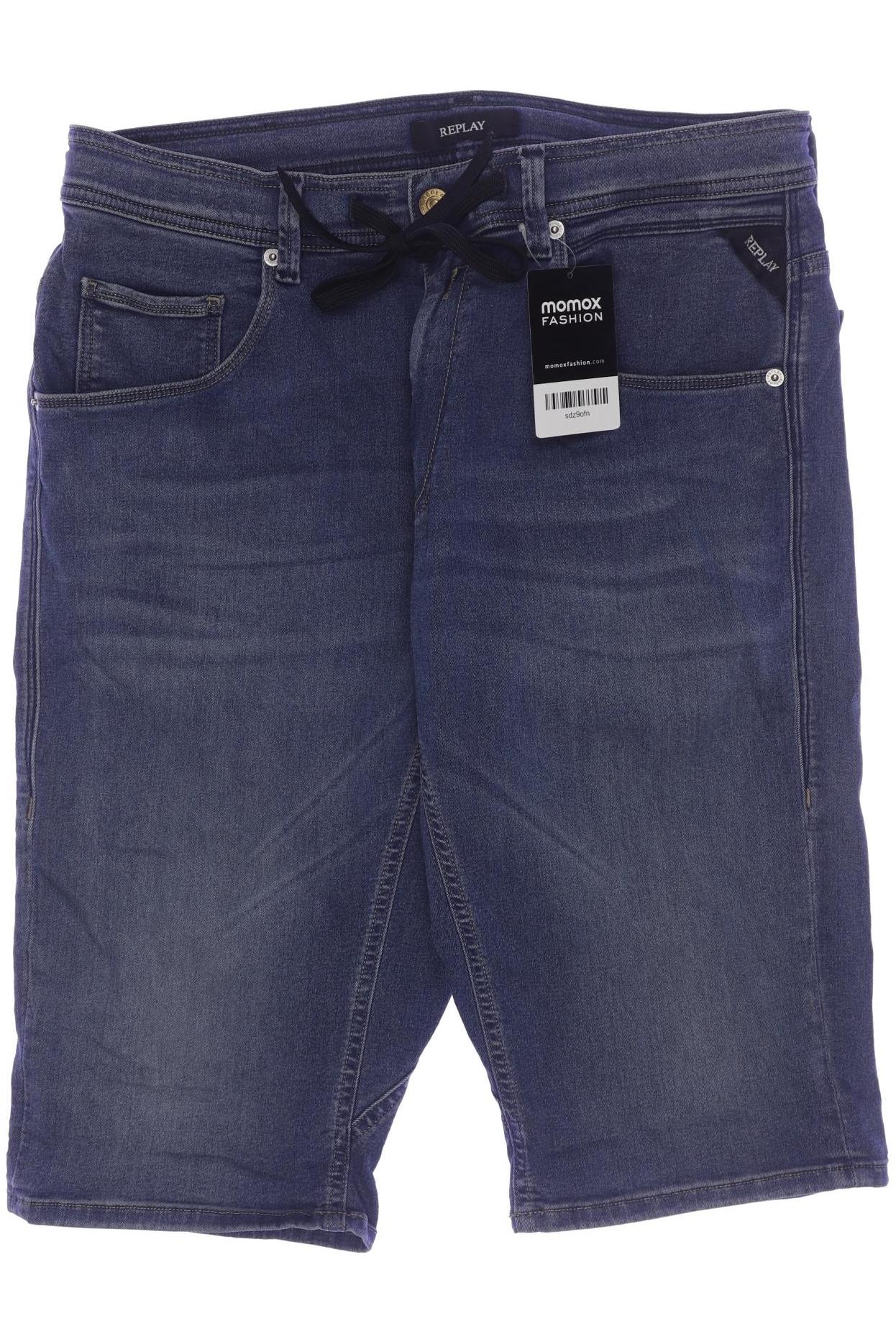 Thumbnail - Replay Herren Shorts, blau, Gr. 31