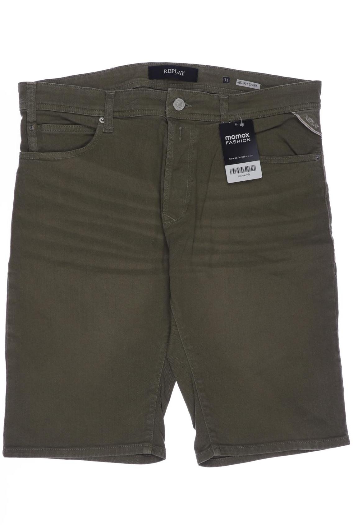 

Replay Herren Shorts, grün, Gr. 31