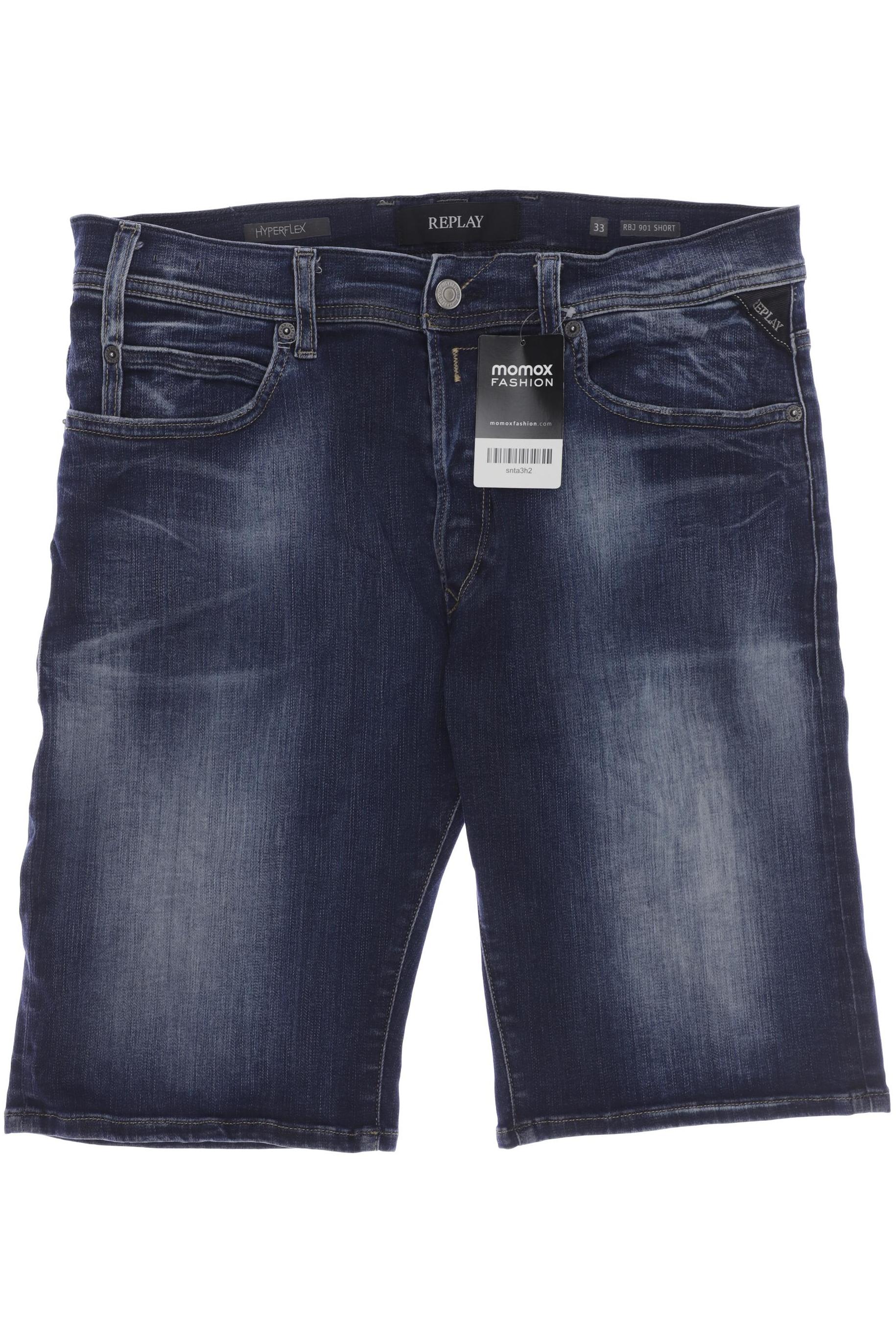 

Replay Herren Shorts, blau, Gr. 33