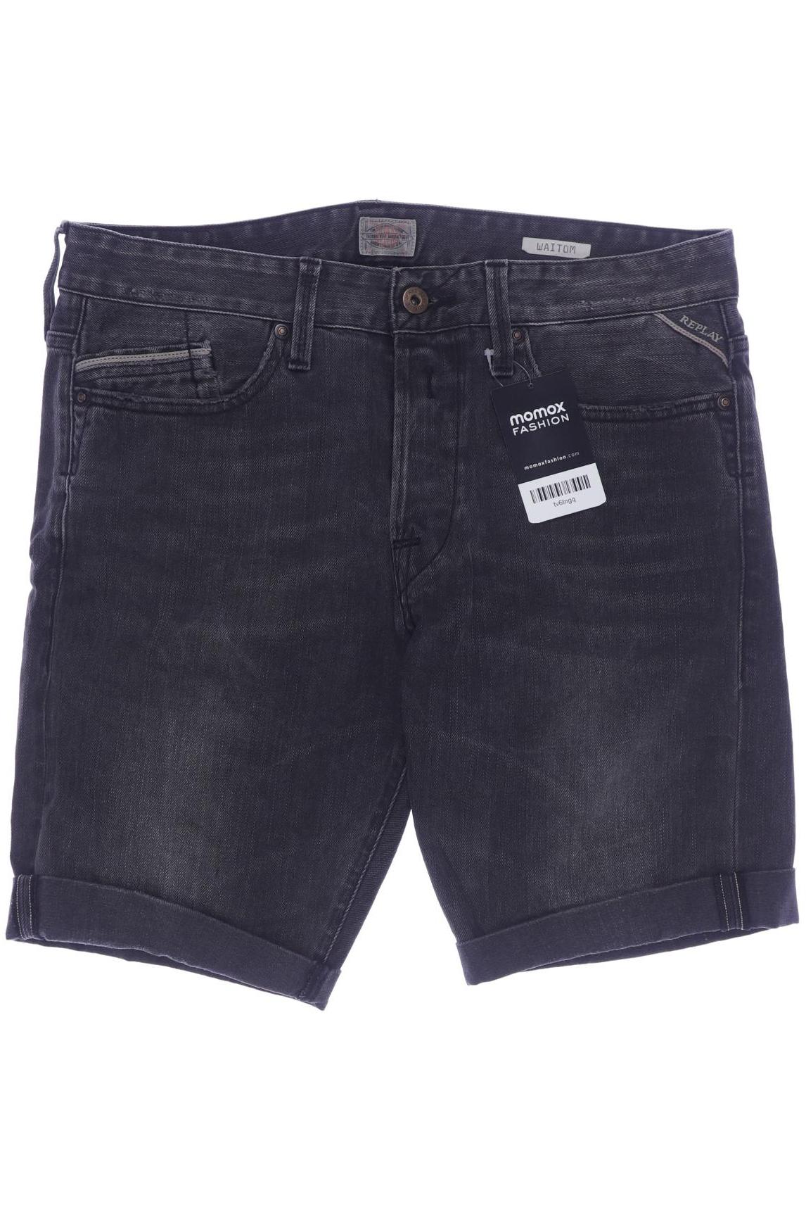 

Replay Herren Shorts, schwarz, Gr. 31