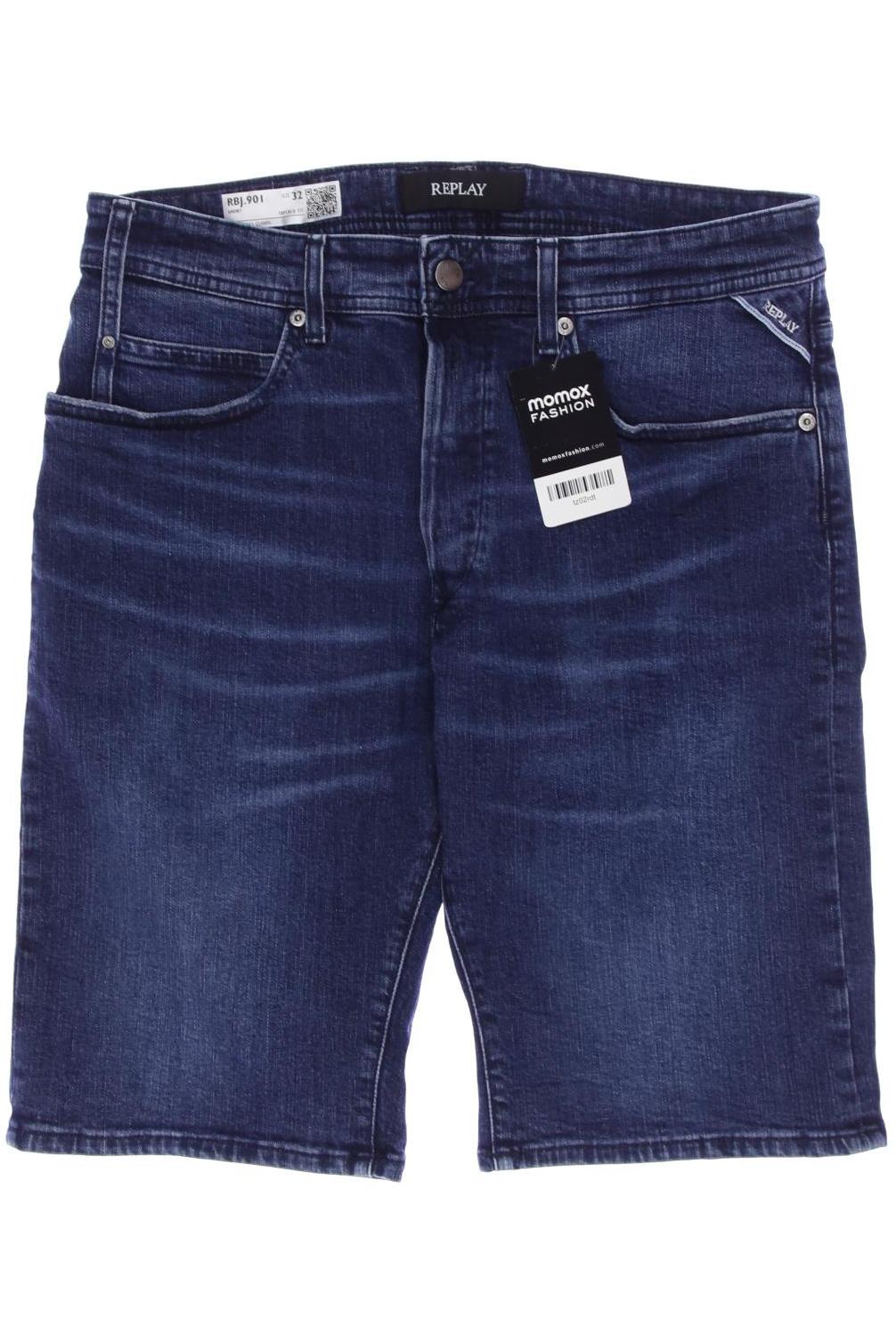 

Replay Herren Shorts, marineblau