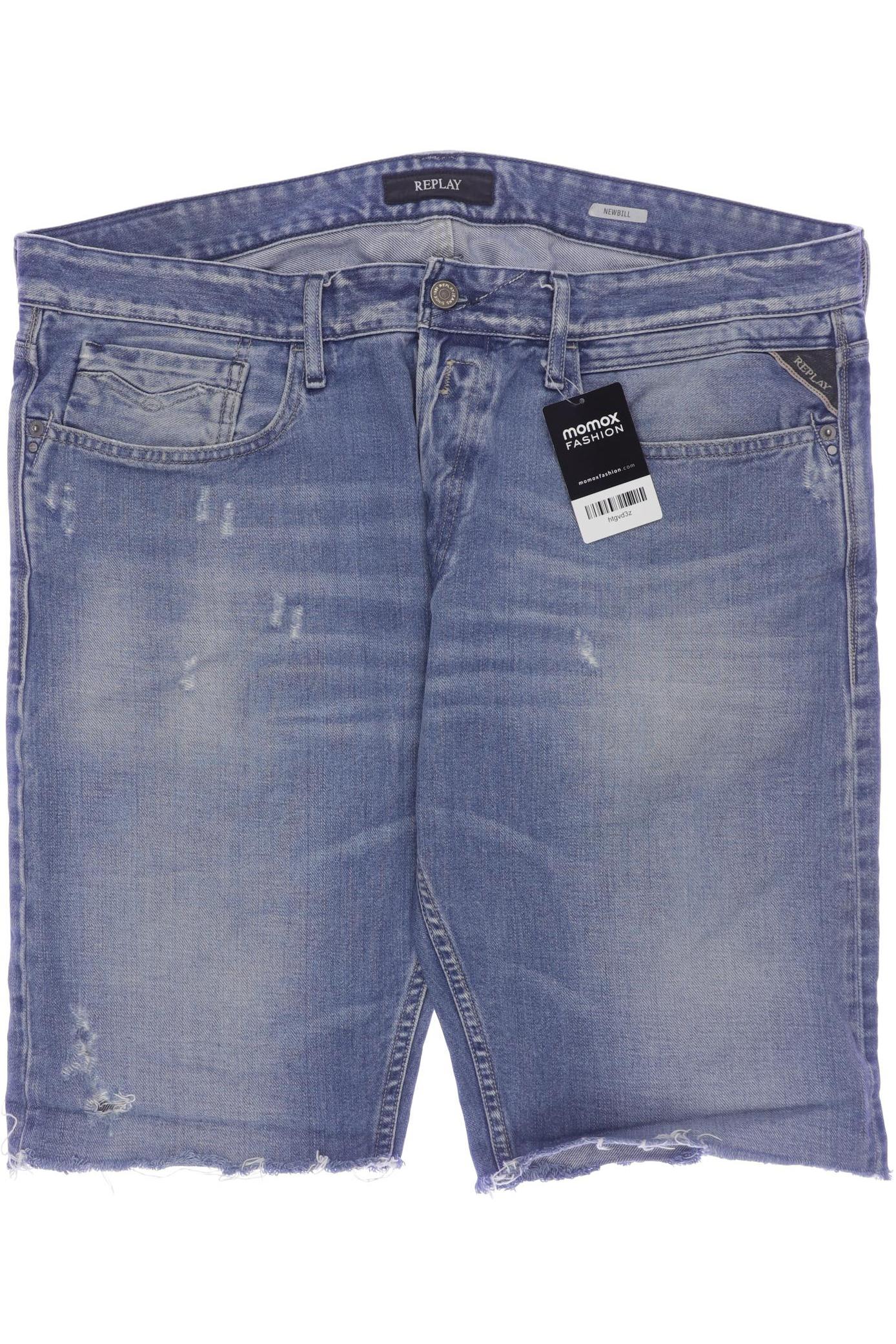 

Replay Herren Shorts, blau, Gr. 39
