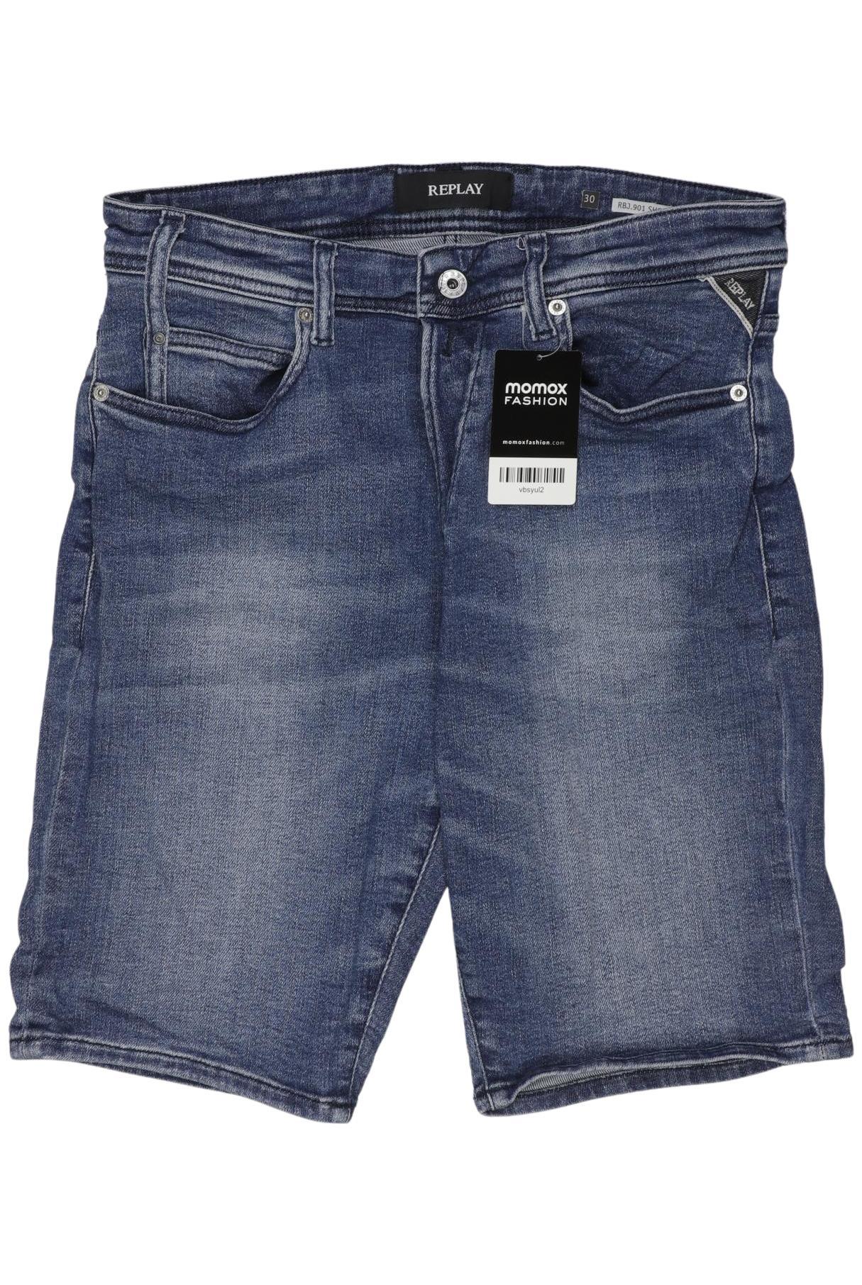

Replay Herren Shorts, blau, Gr. 30