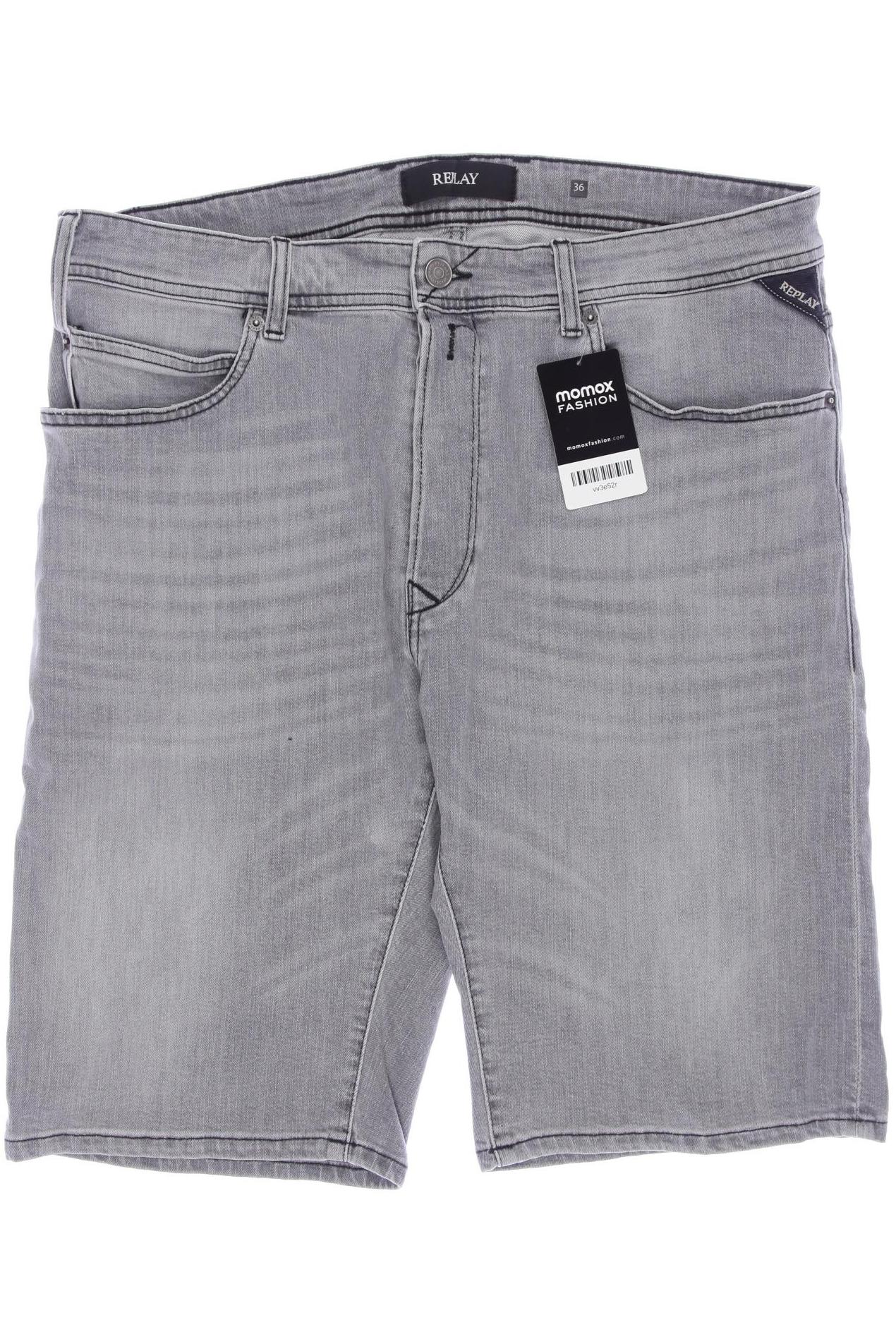 

Replay Herren Shorts, grau, Gr. 36