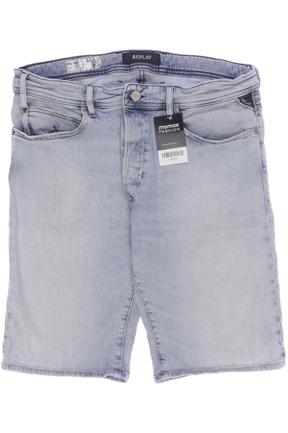 

Replay Herren Shorts, blau, Gr. 34