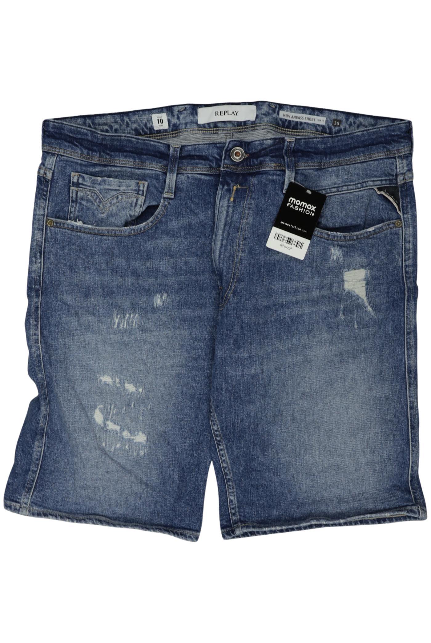 

Replay Herren Shorts, blau, Gr. 36