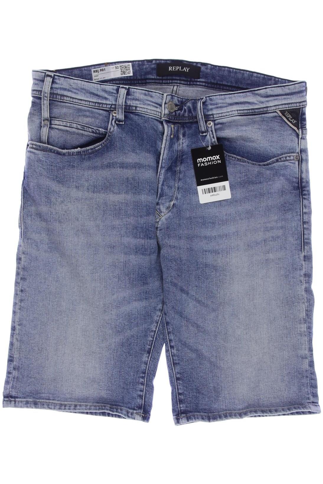 

Replay Herren Shorts, blau, Gr. 32