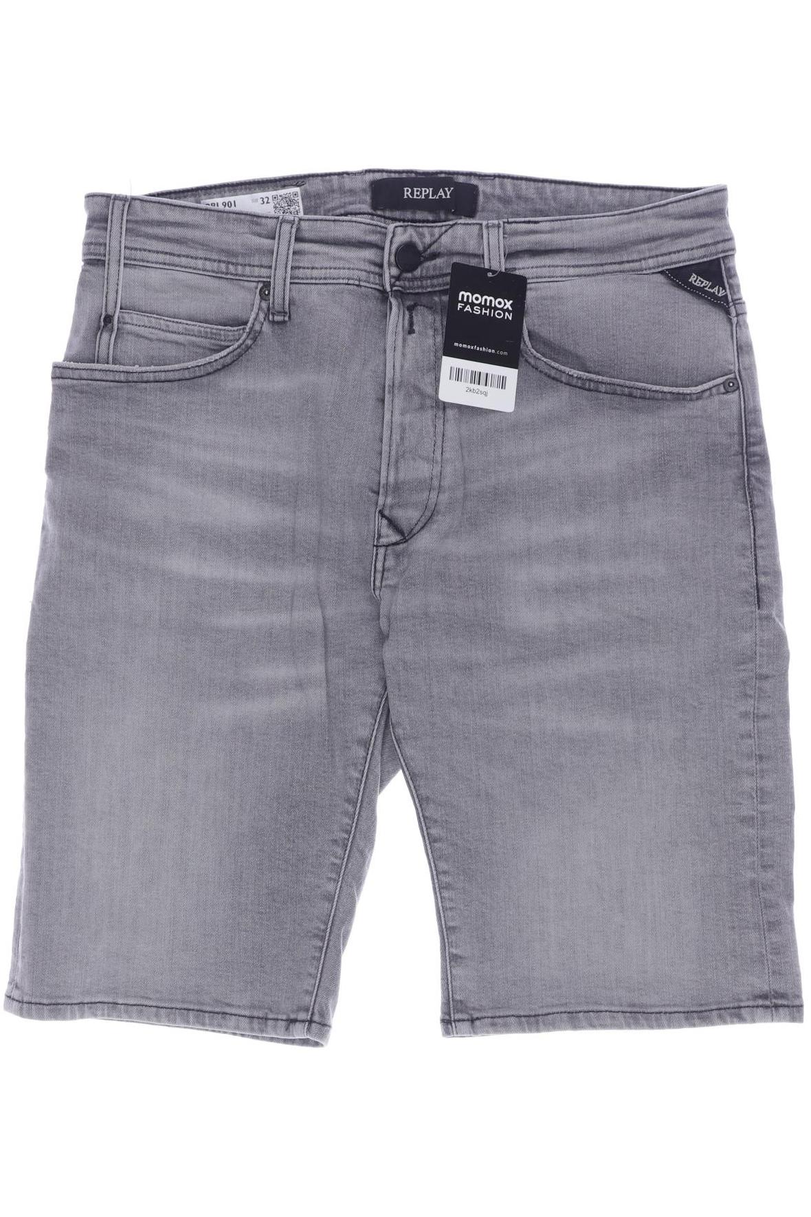 

Replay Herren Shorts, grau, Gr. 32