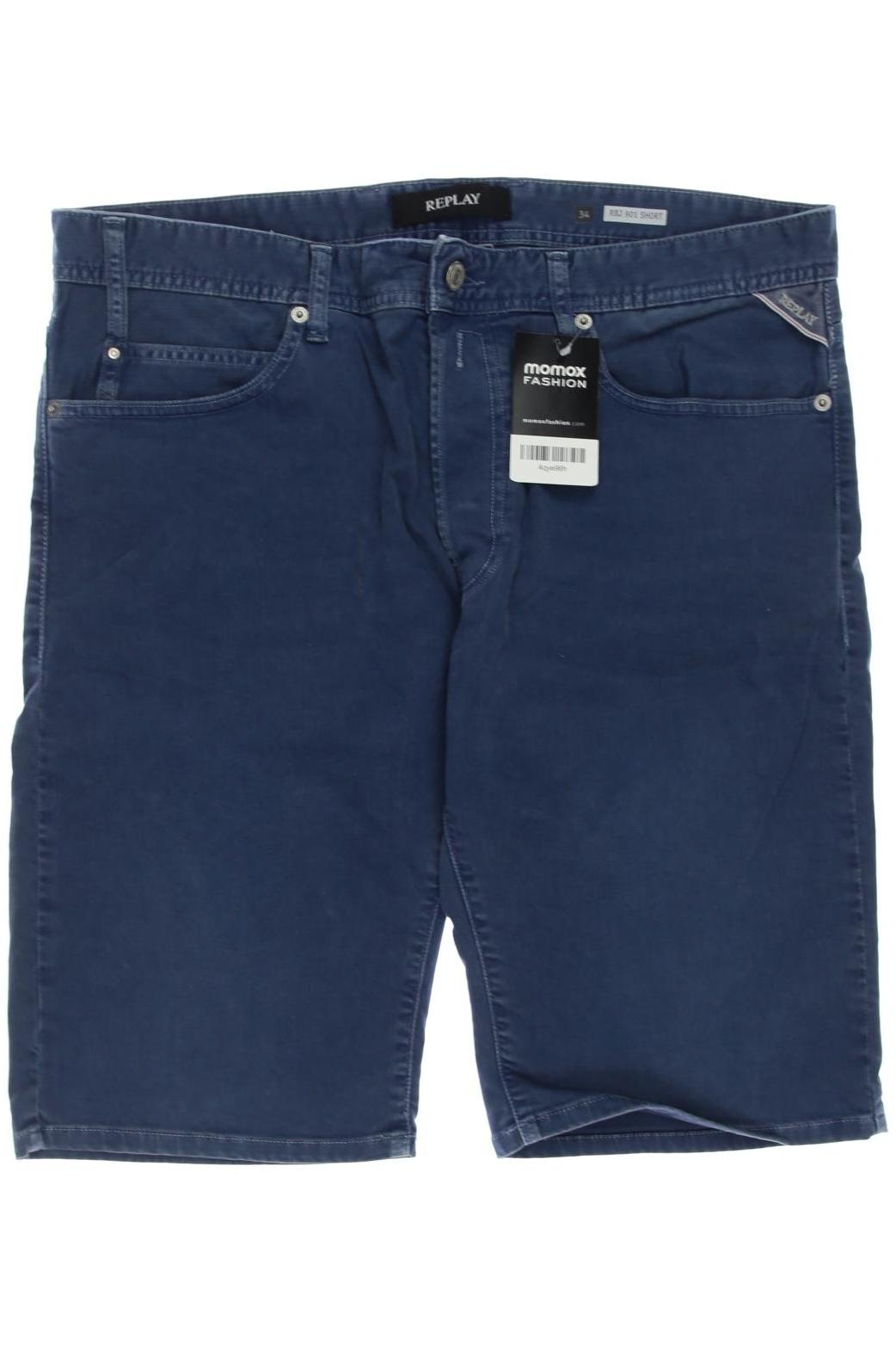 

Replay Herren Shorts, blau, Gr. 34