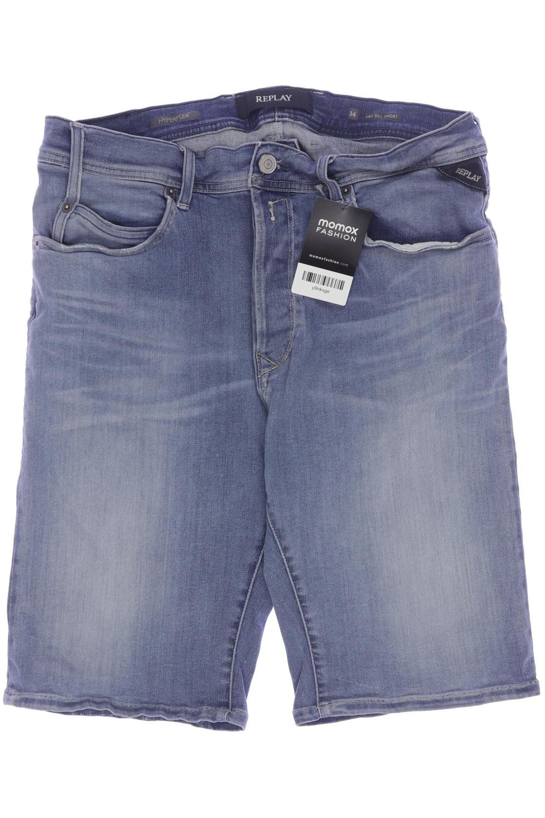 

Replay Herren Shorts, blau, Gr. 34