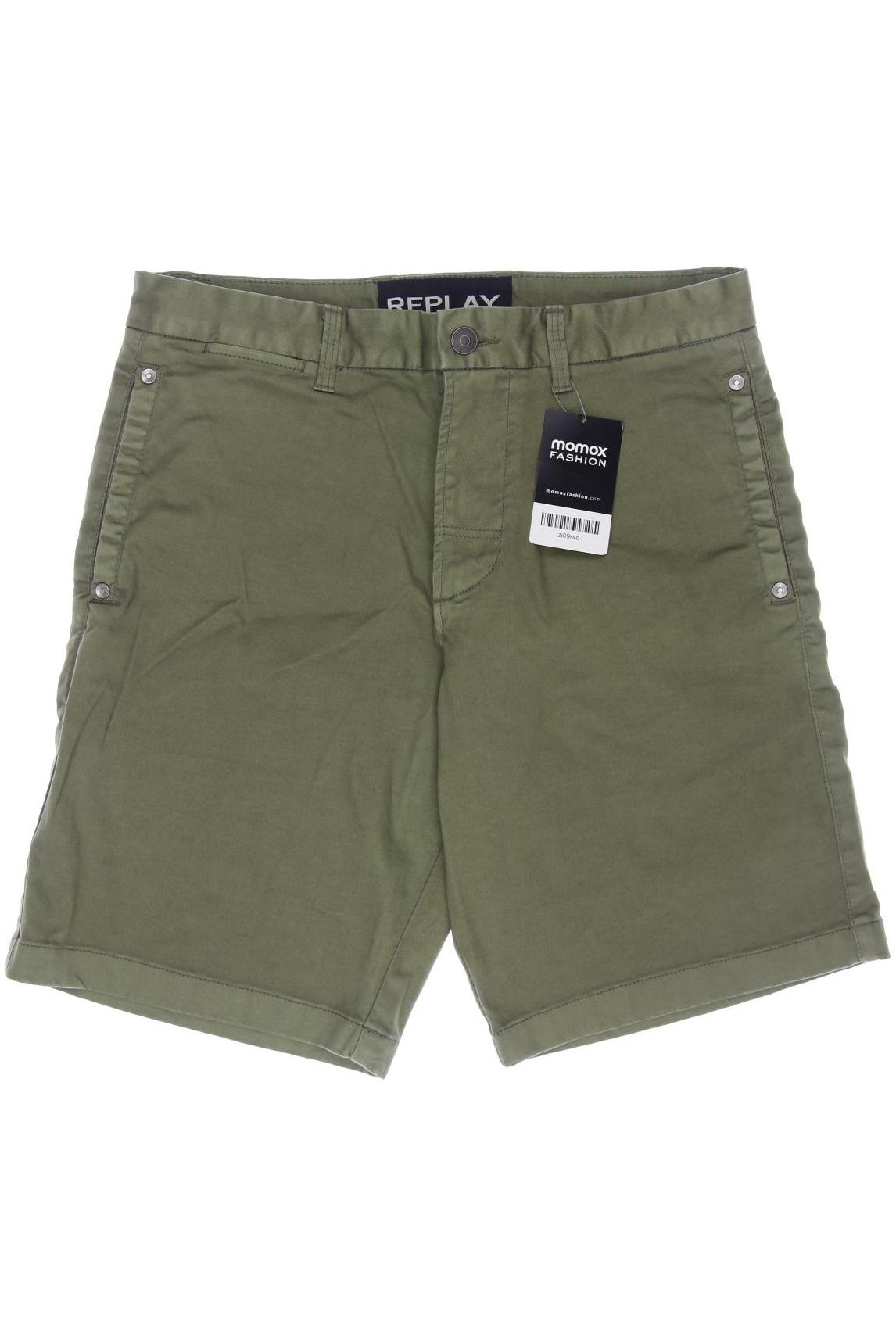 

Replay Herren Shorts, grün, Gr. 28