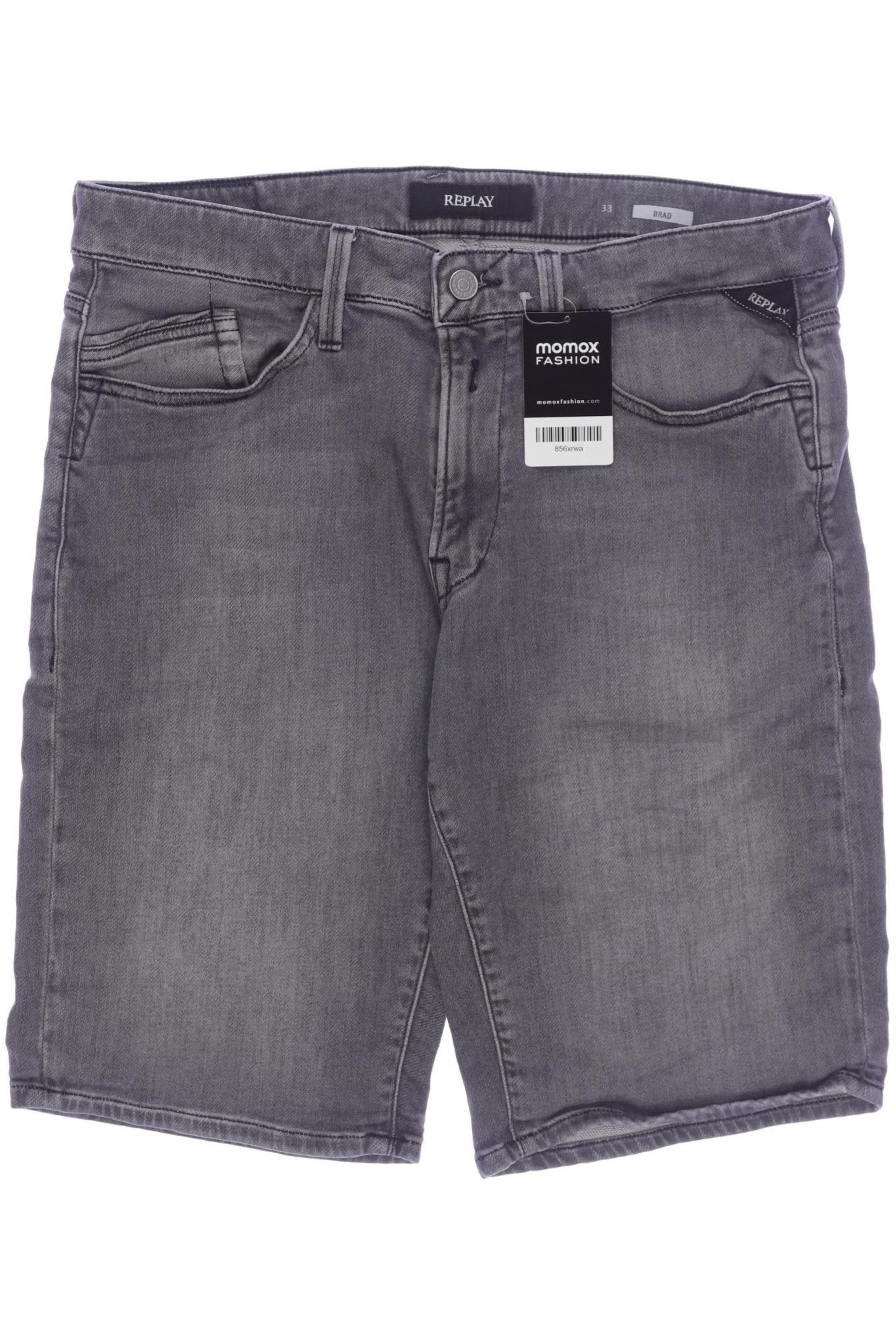 

Replay Herren Shorts, grau, Gr. 33
