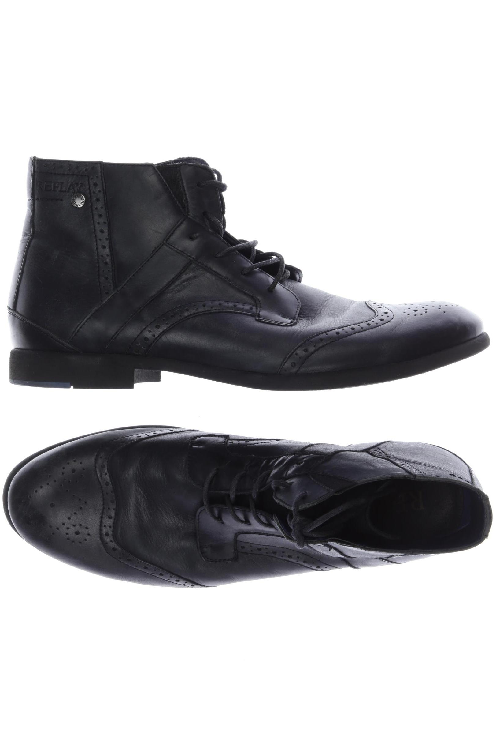 

Replay Herren Stiefel, schwarz, Gr. 43