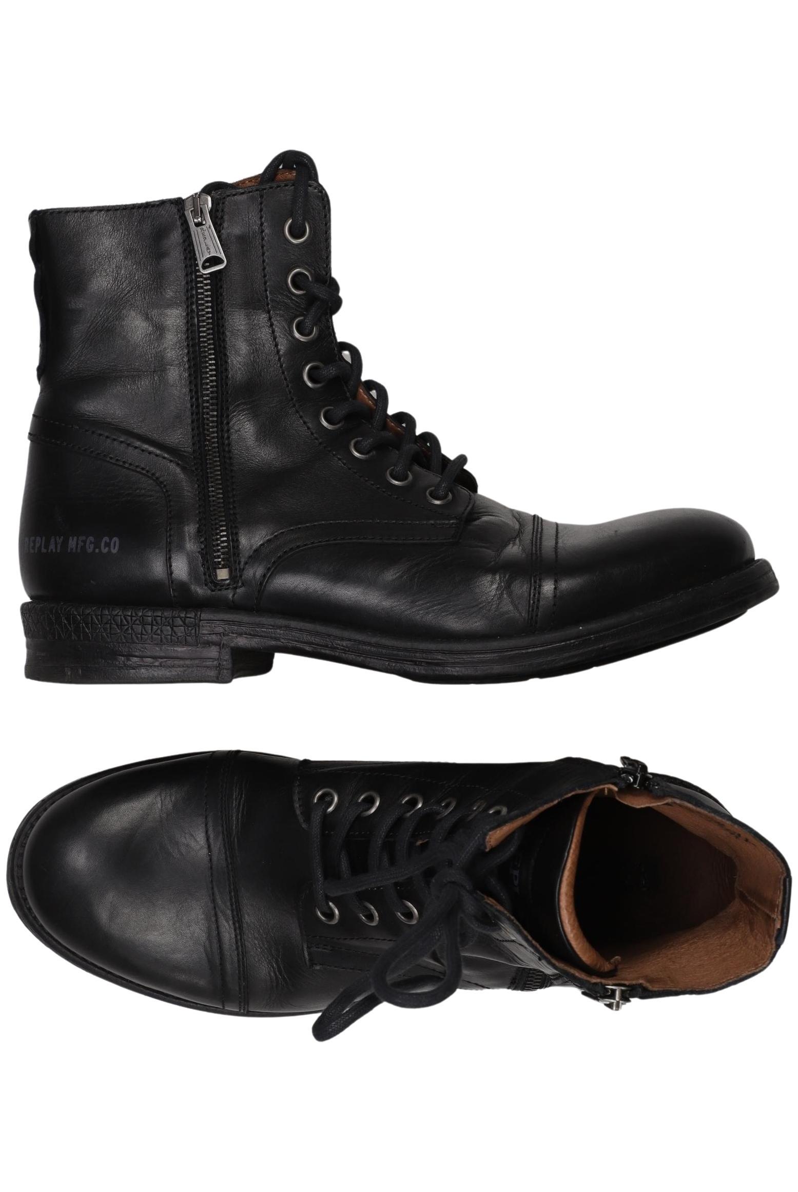 

Replay Herren Stiefel, schwarz, Gr. 44