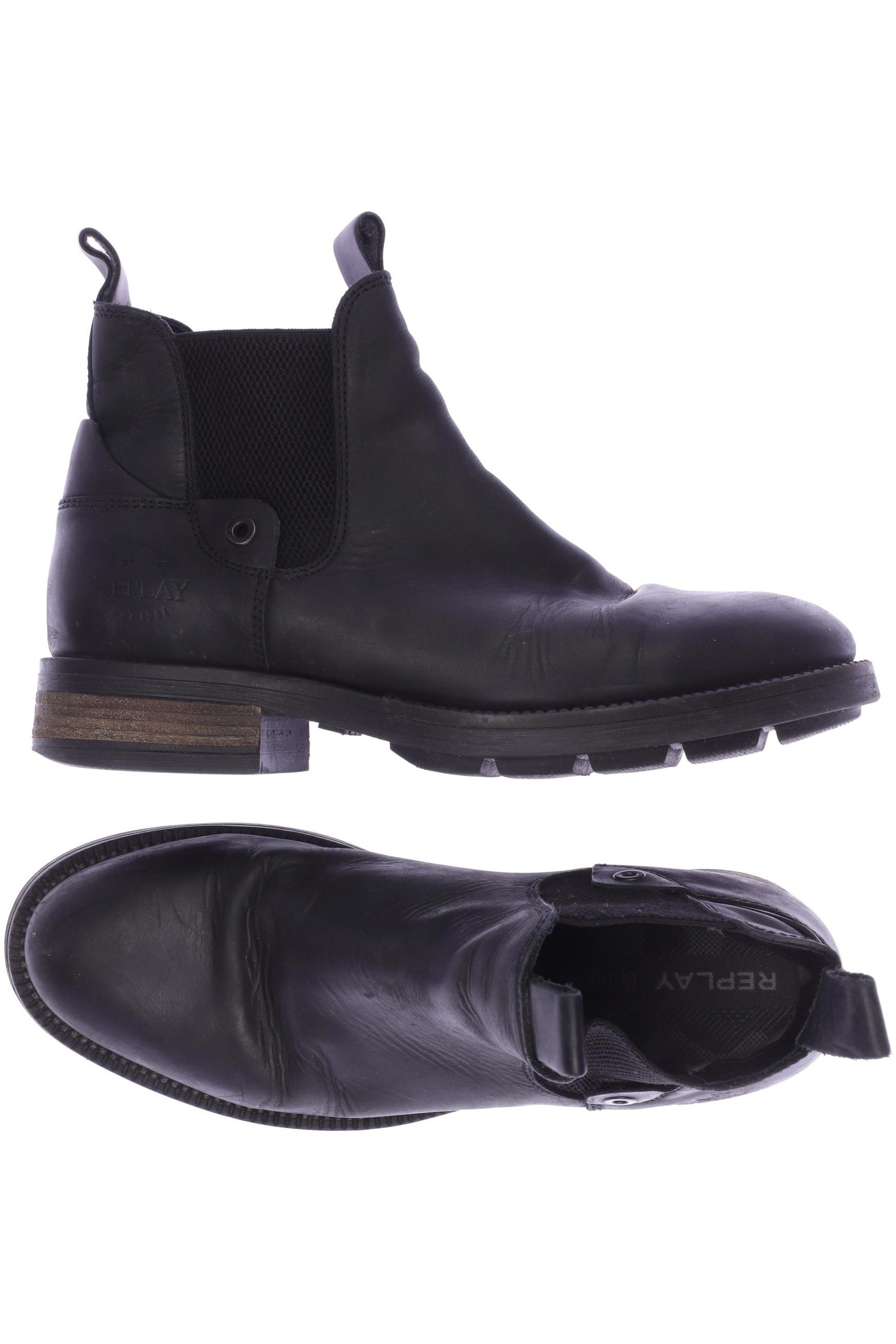 

Replay Herren Stiefel, schwarz, Gr. 45