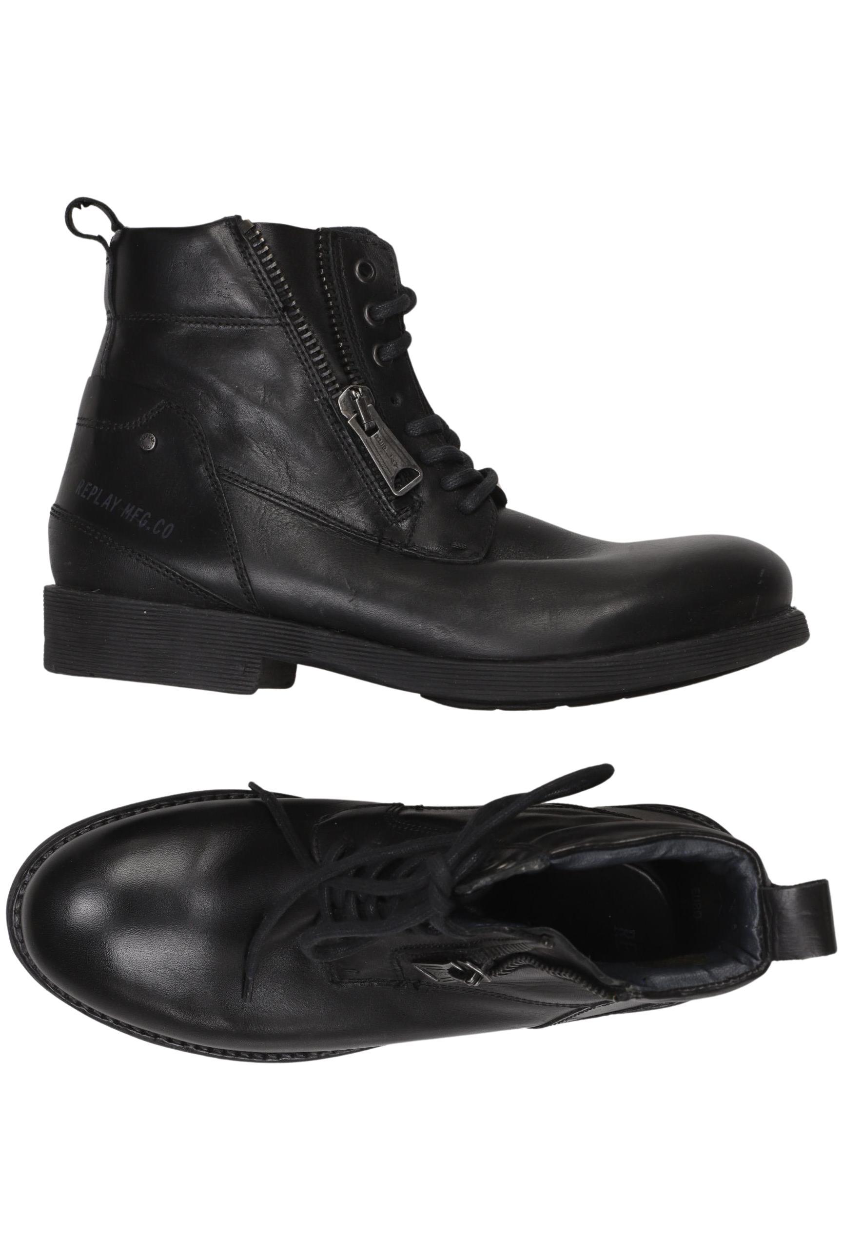 

Replay Herren Stiefel, schwarz, Gr. 42