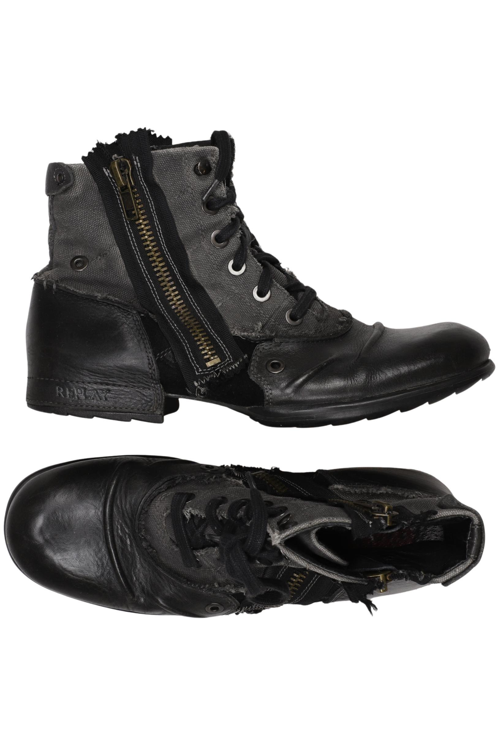 

Replay Herren Stiefel, schwarz, Gr. 43