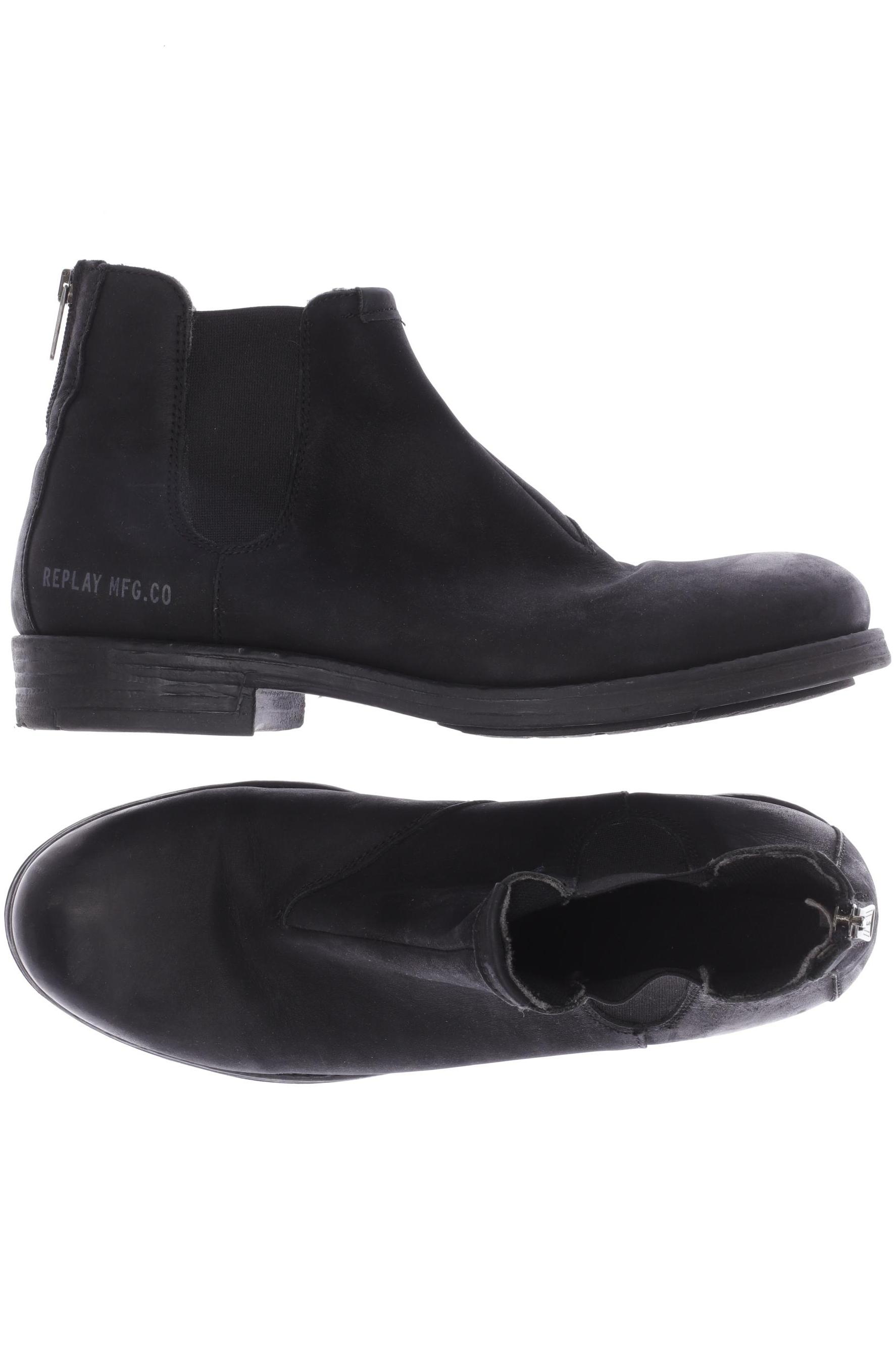 

Replay Herren Stiefel, schwarz, Gr. 45