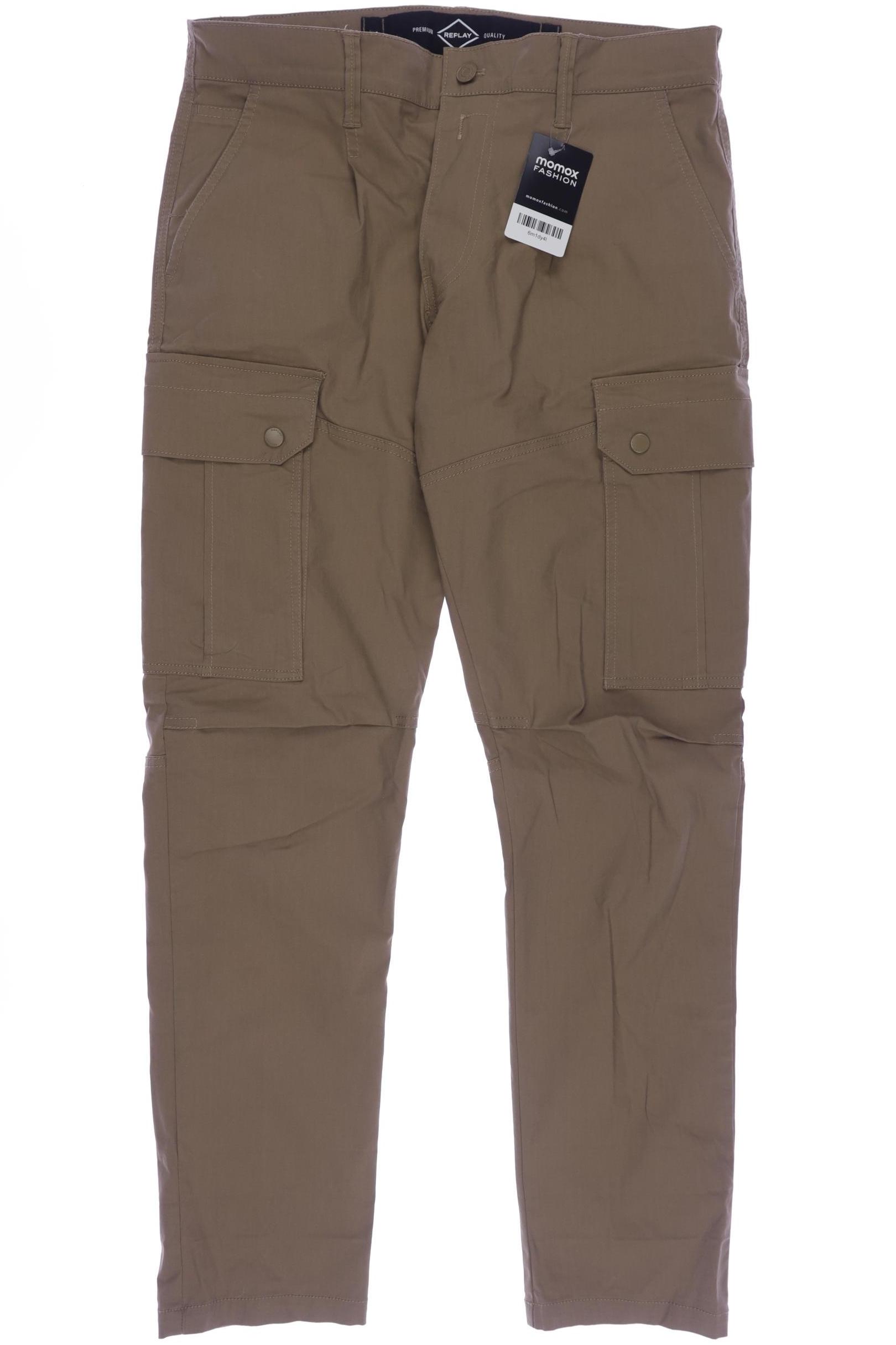 

Replay Herren Stoffhose, braun, Gr. 31