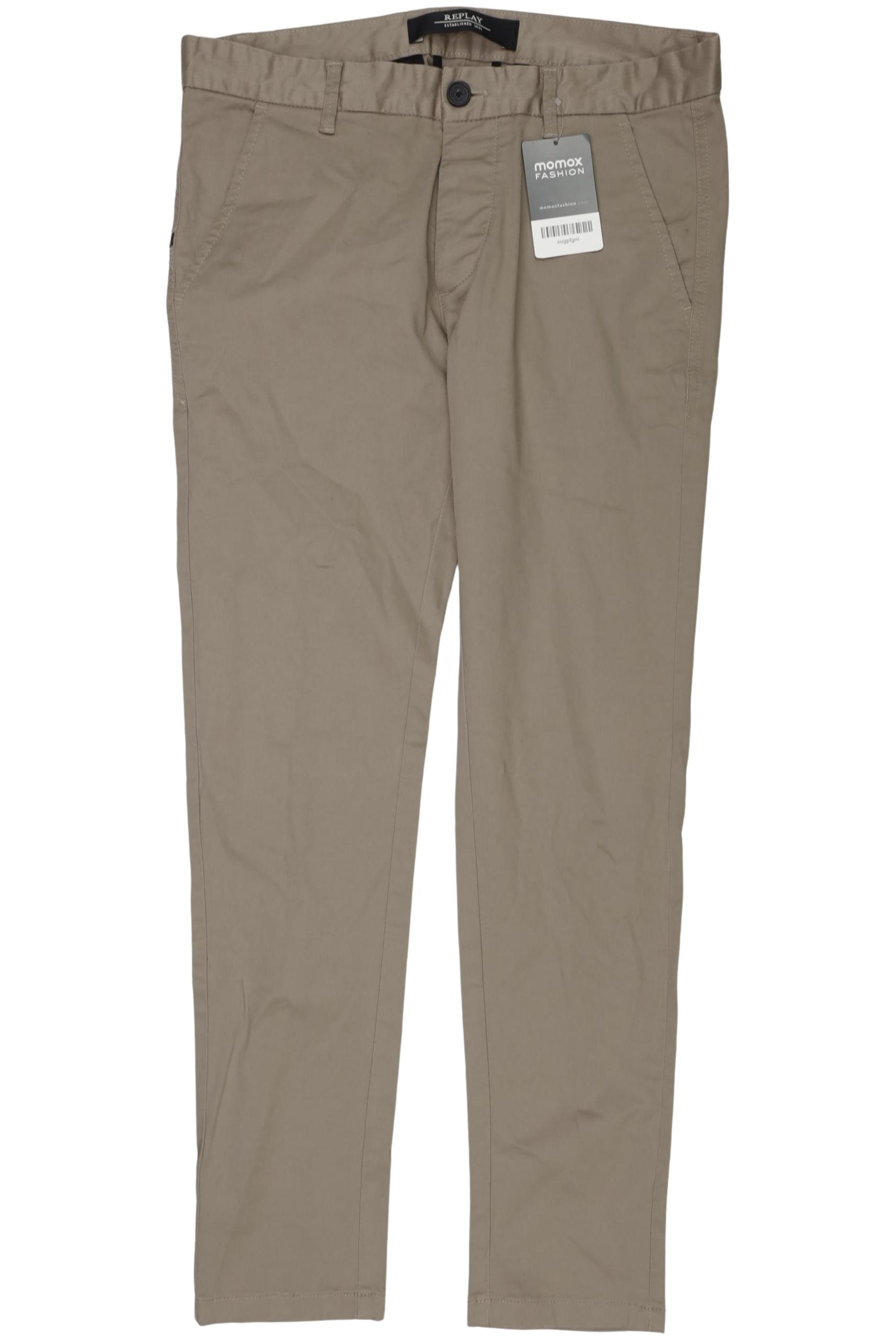 Thumbnail - Replay Herren Stoffhose, braun, Gr. 29