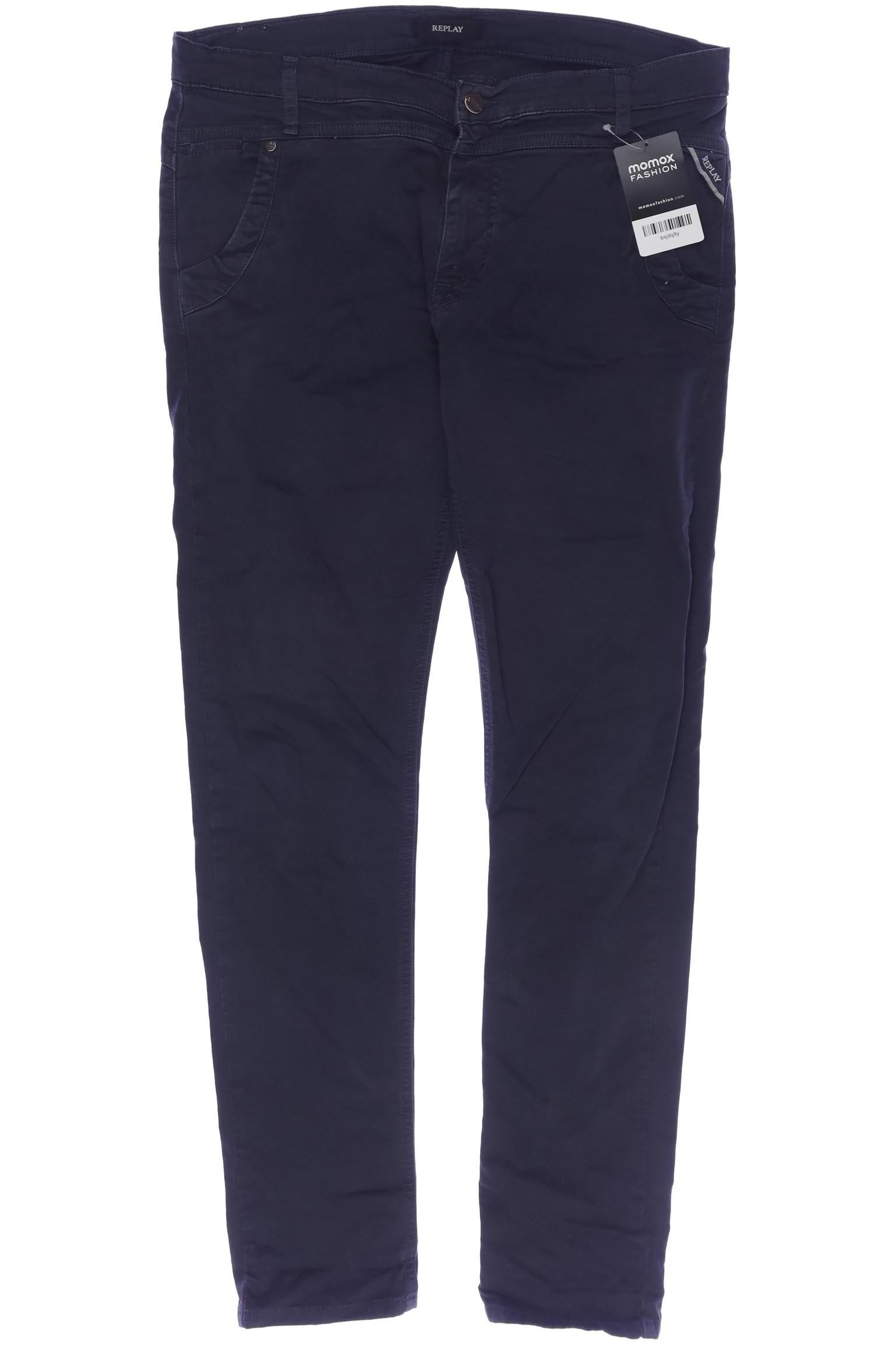 

Replay Herren Stoffhose, marineblau, Gr. 29
