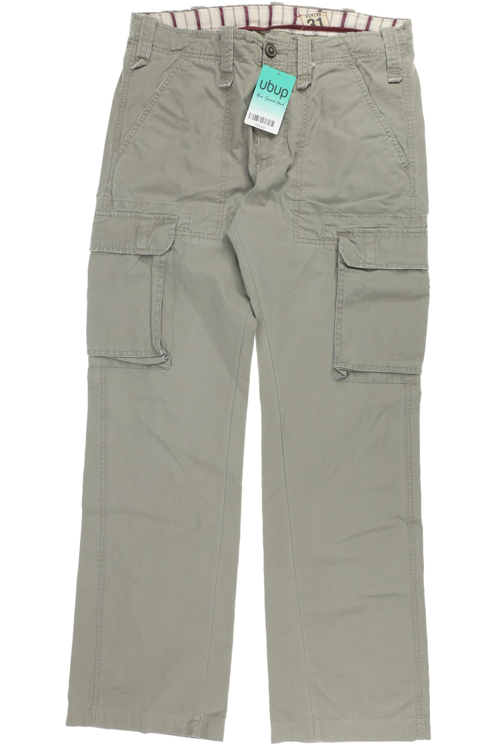 Thumbnail - Replay Herren Stoffhose, grau, Gr. 31