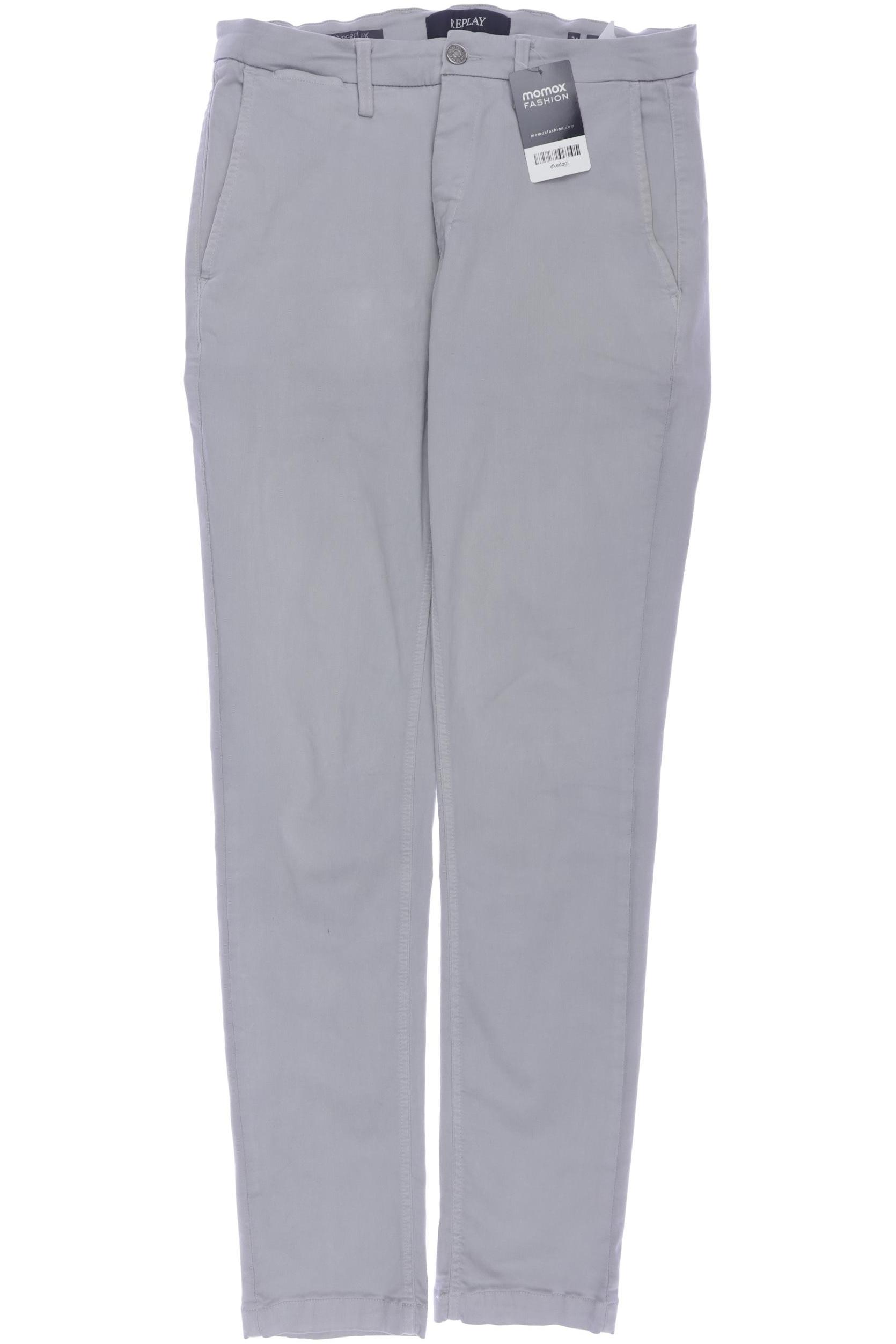 

Replay Herren Stoffhose, grau, Gr. 31