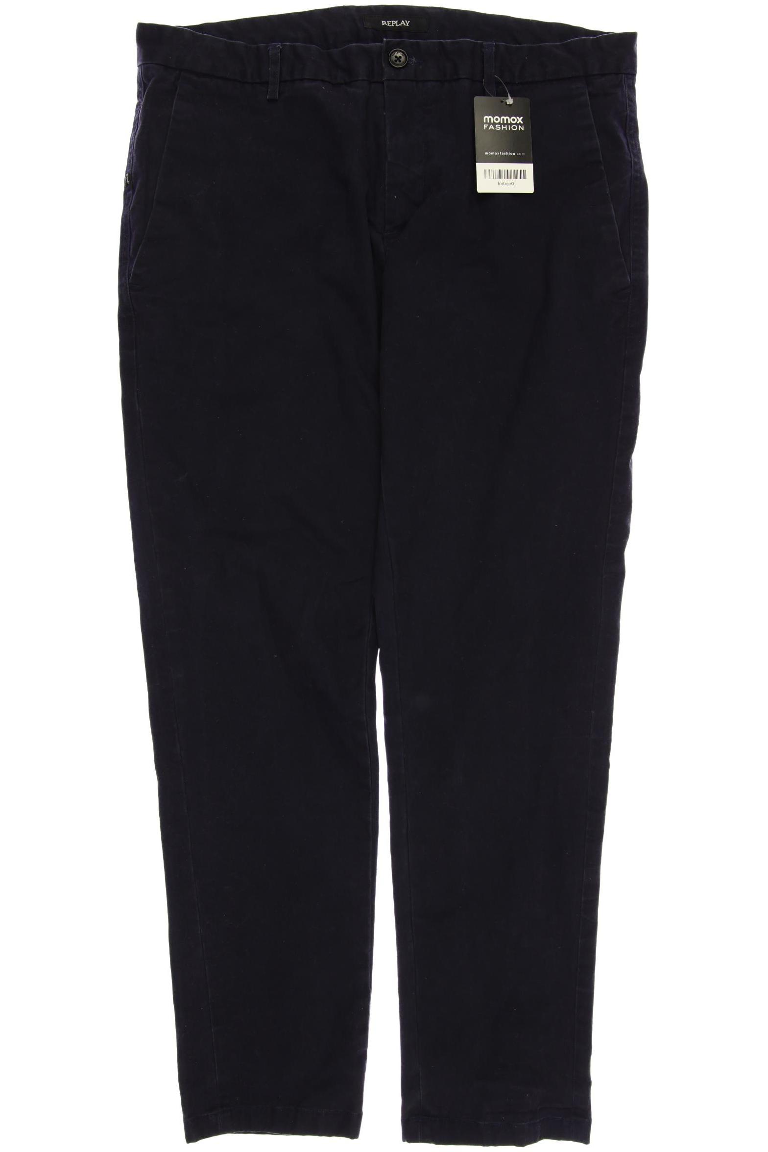 

Replay Herren Stoffhose, marineblau, Gr. 52