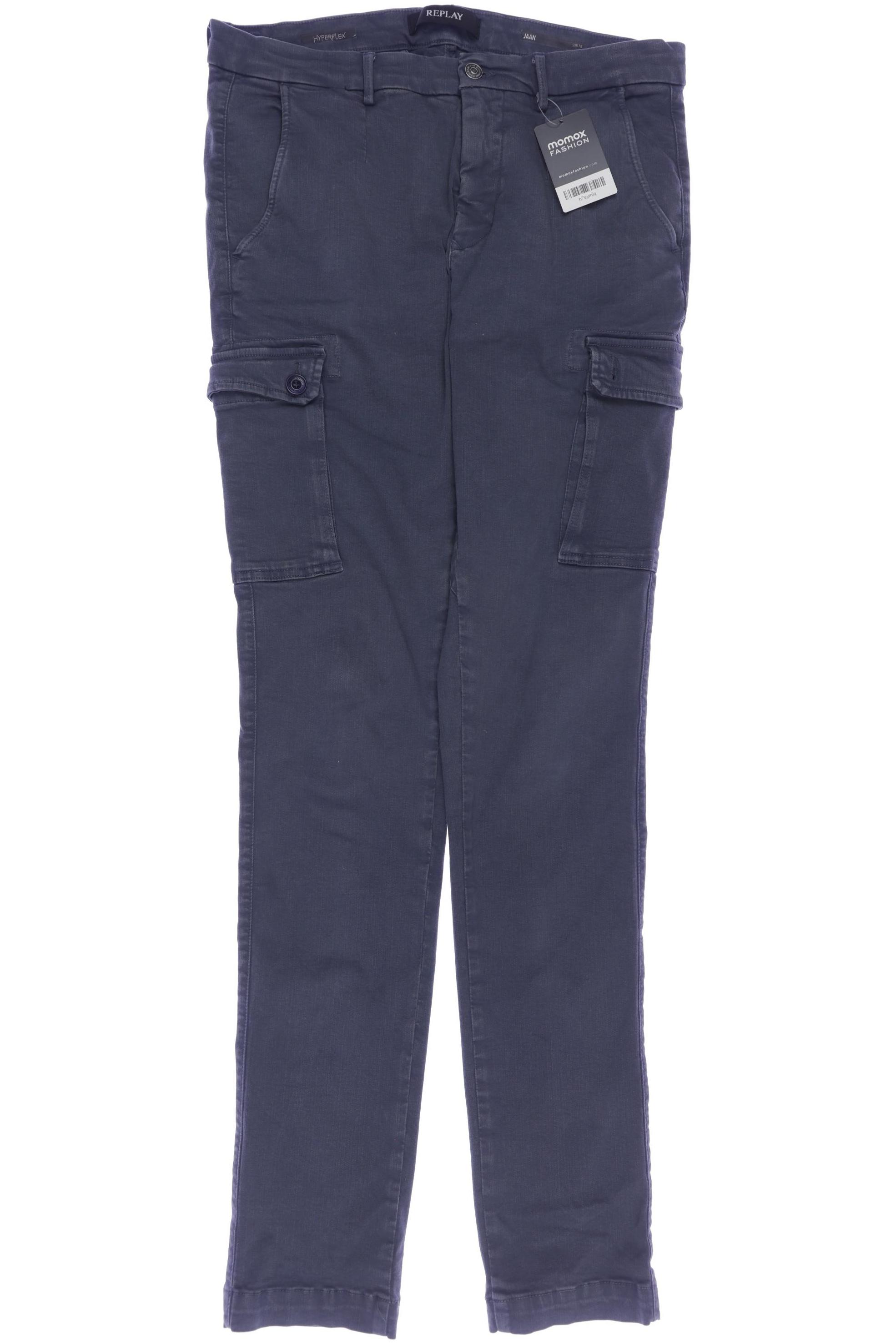 

Replay Herren Stoffhose, grau, Gr. 33