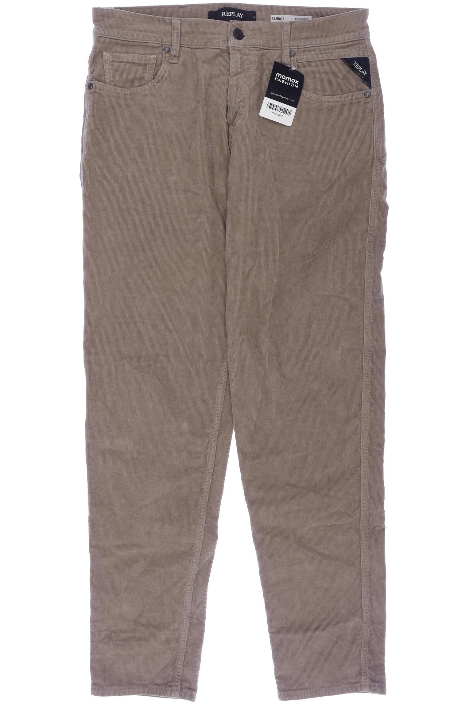 

Replay Herren Stoffhose, beige, Gr. 29