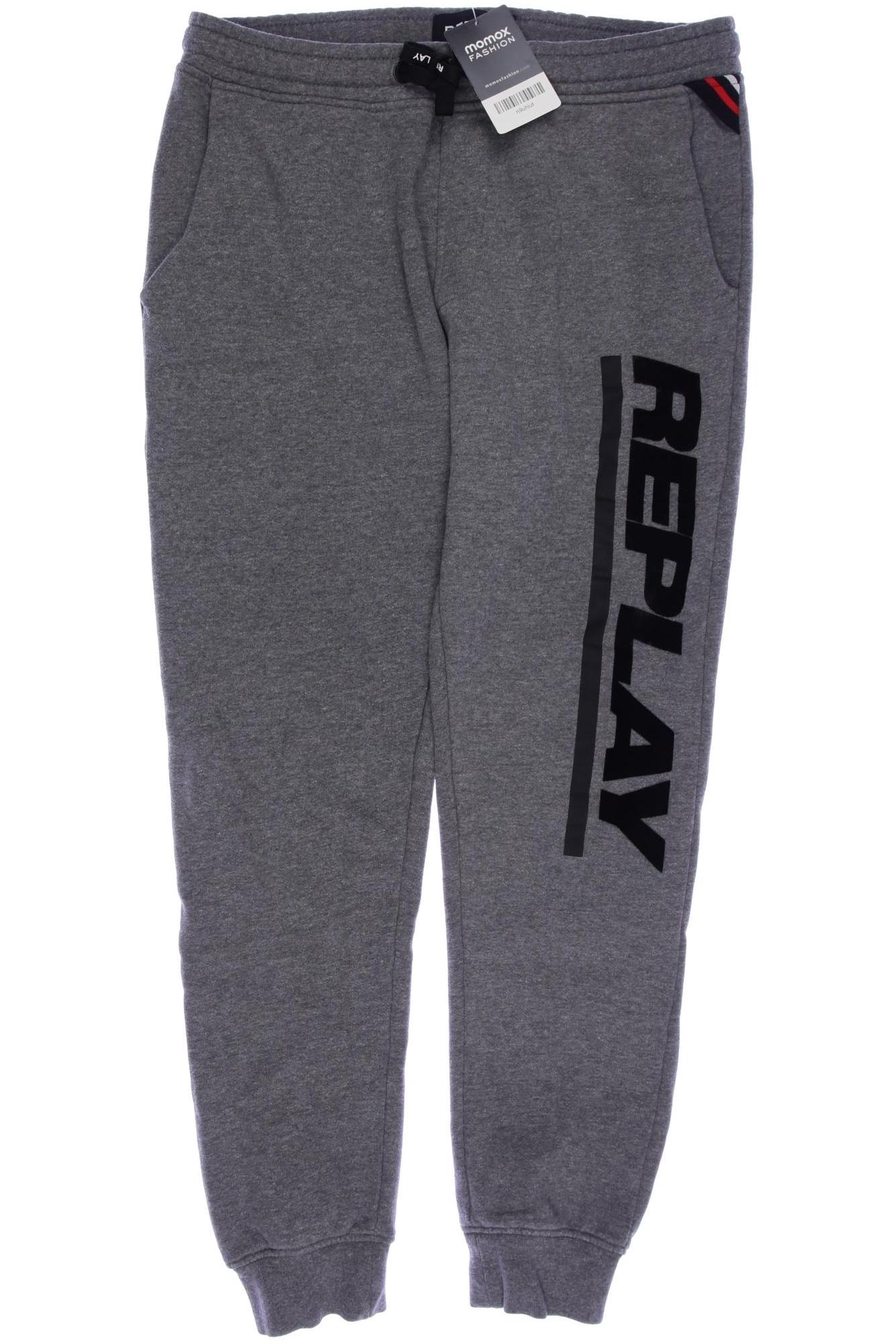 

Replay Herren Stoffhose, grau, Gr. 0