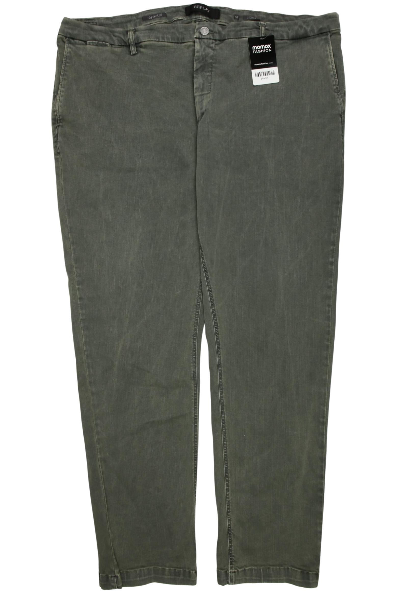

Replay Herren Stoffhose, grün, Gr. 46
