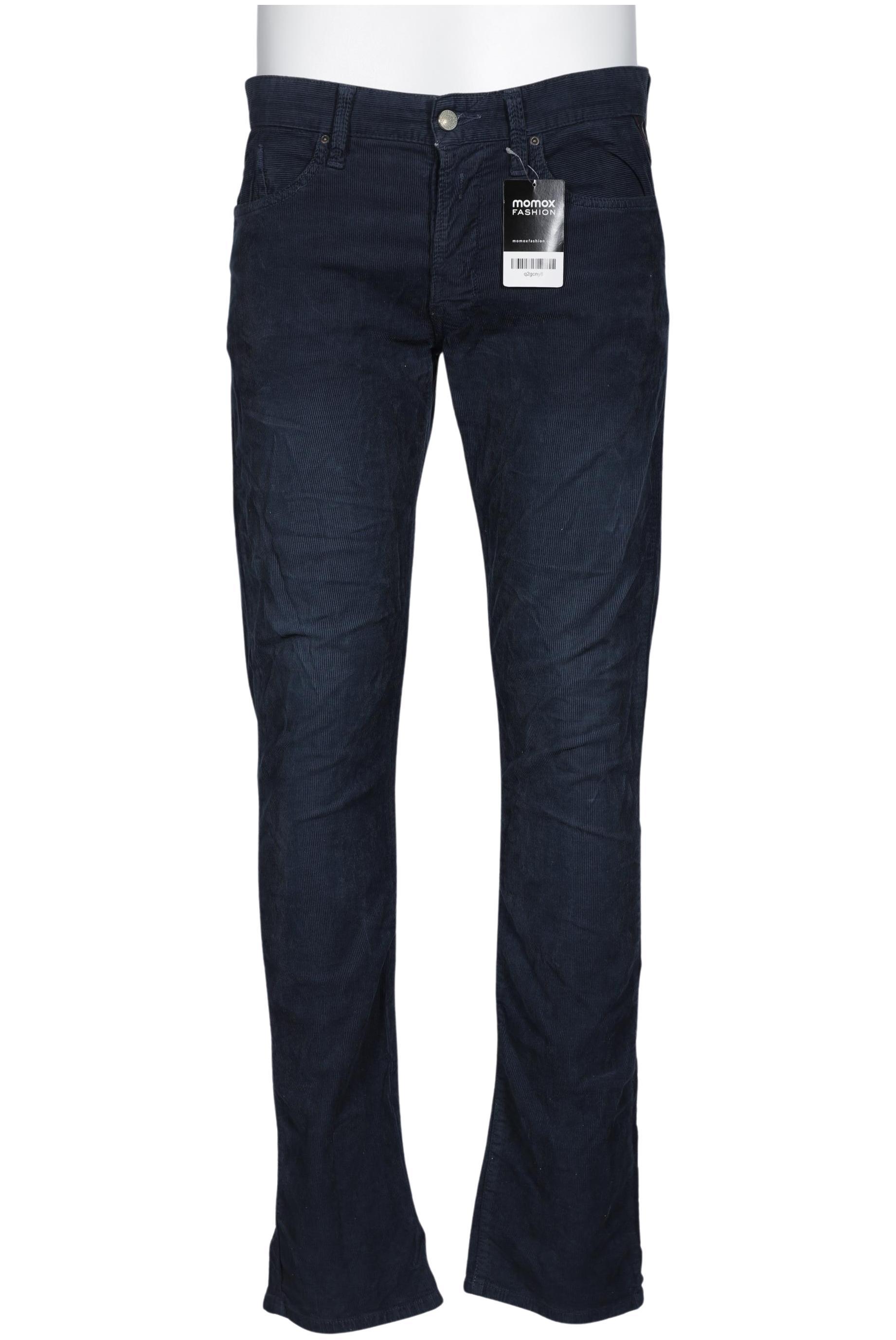 

Replay Herren Stoffhose, marineblau, Gr. 33