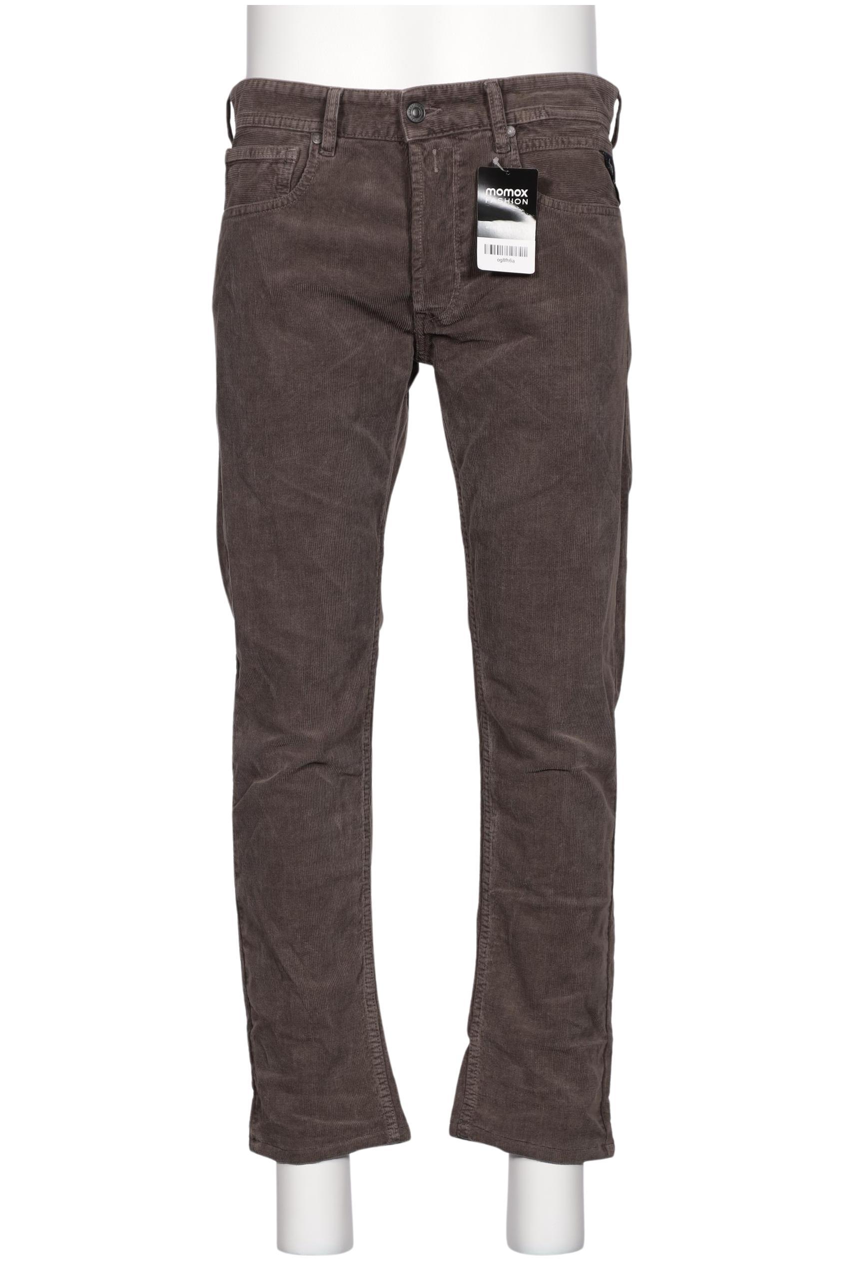 

Replay Herren Stoffhose, braun, Gr. 32