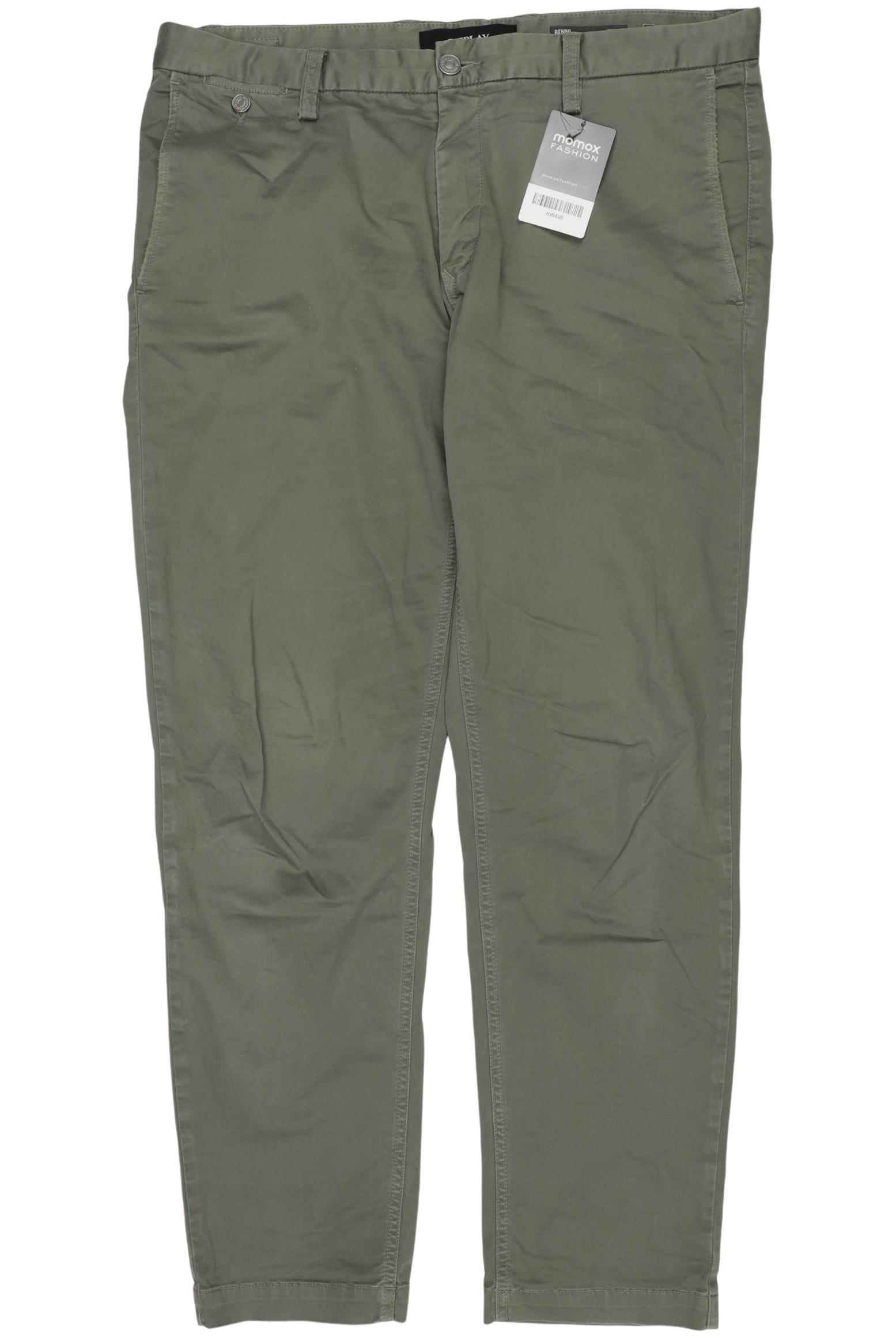

Replay Herren Stoffhose, grün, Gr. 32