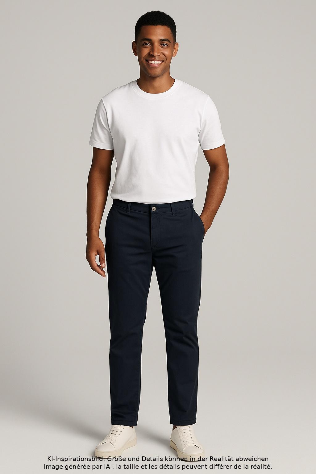 

Replay Herren Stoffhose, marineblau, Gr. 33