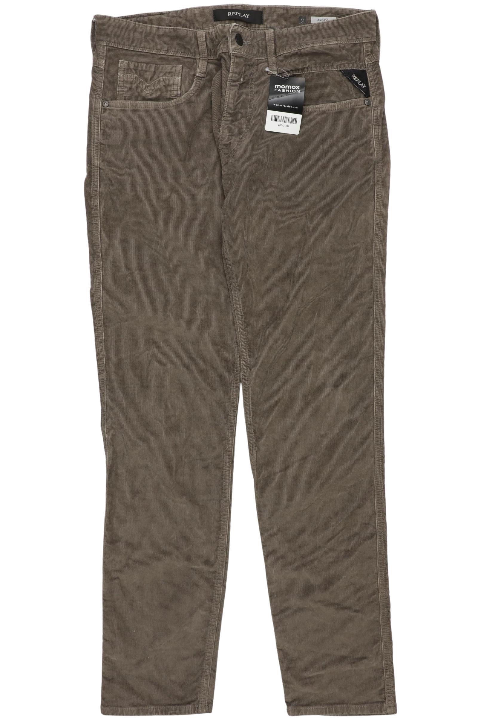 

Replay Herren Stoffhose, braun, Gr. 31