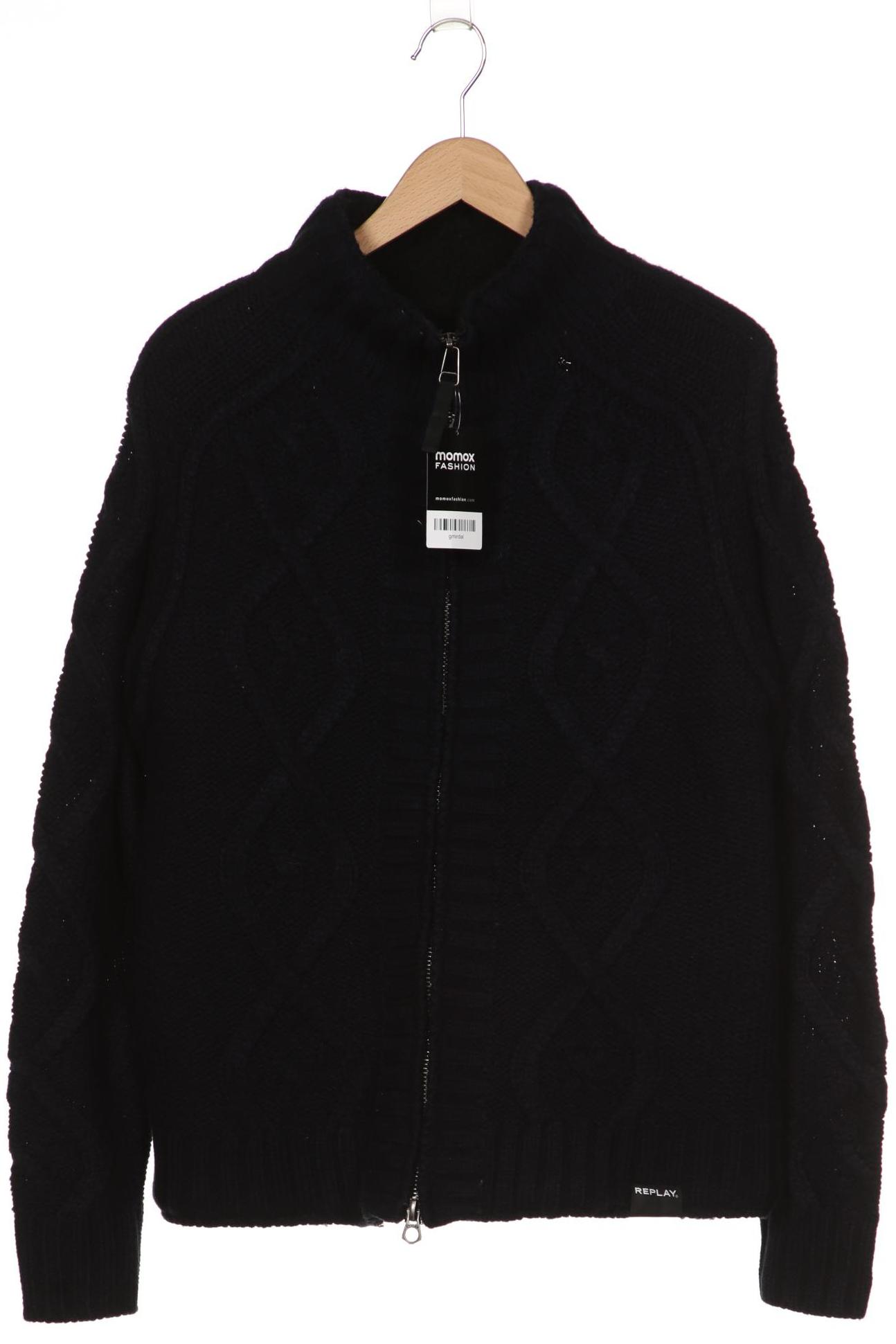 

Replay Herren Strickjacke, marineblau, Gr. 52