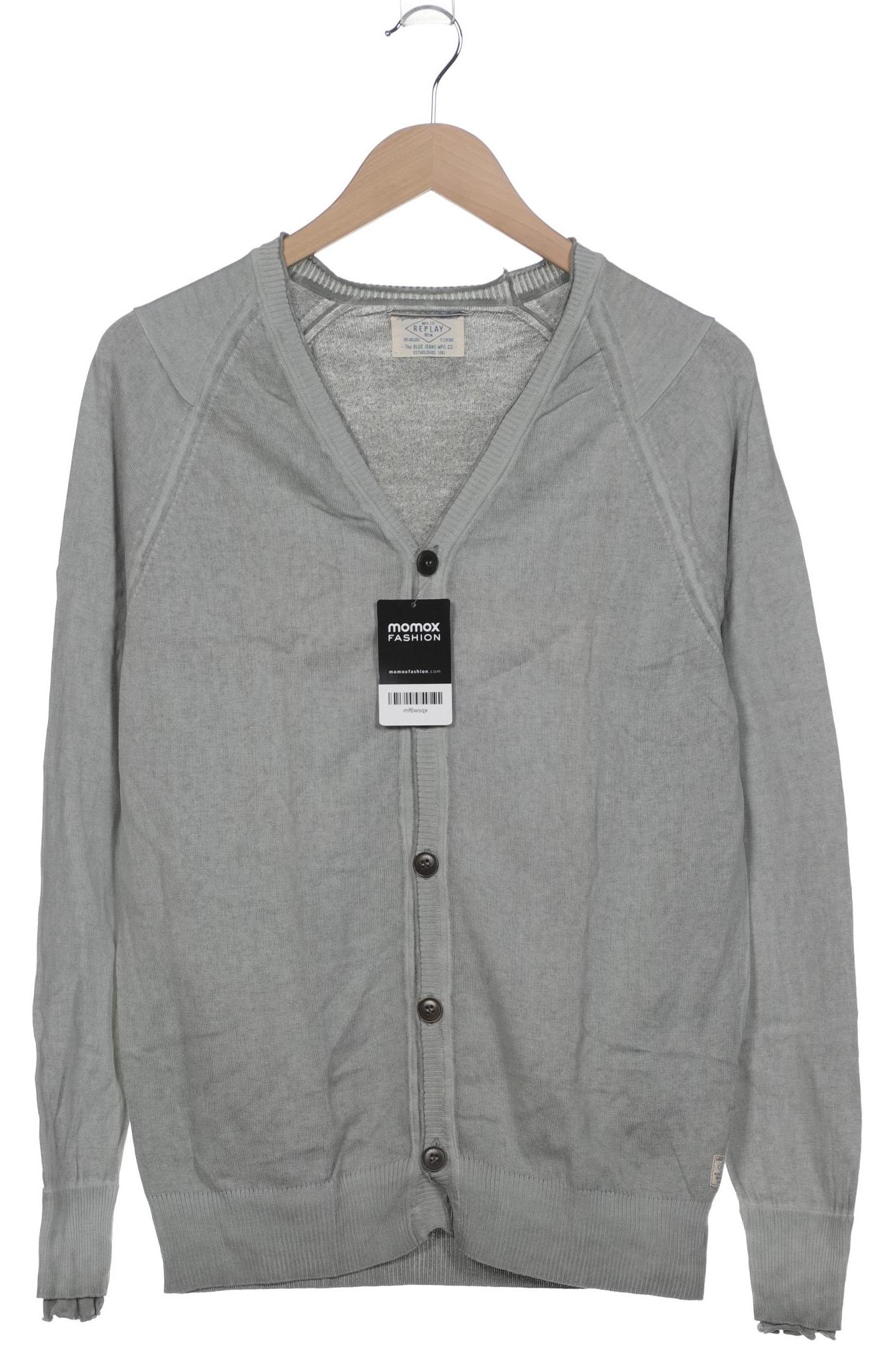 Thumbnail - Replay Herren Strickjacke, türkis, Gr. 52