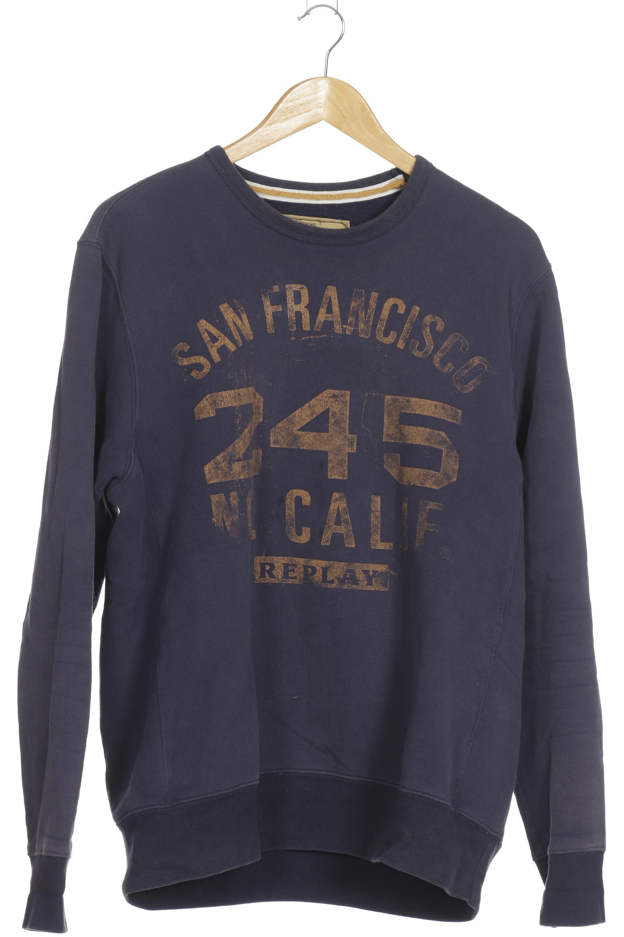 Thumbnail - Replay Herren Sweatshirt, blau, Gr.