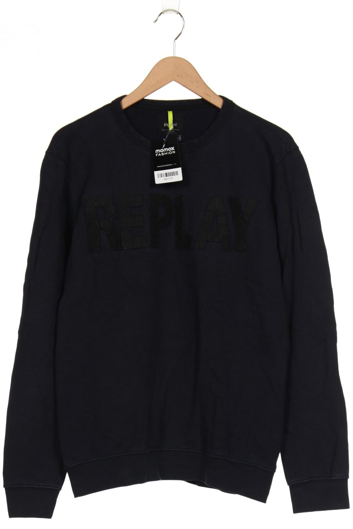 

Replay Herren Sweatshirt, marineblau, Gr. 54