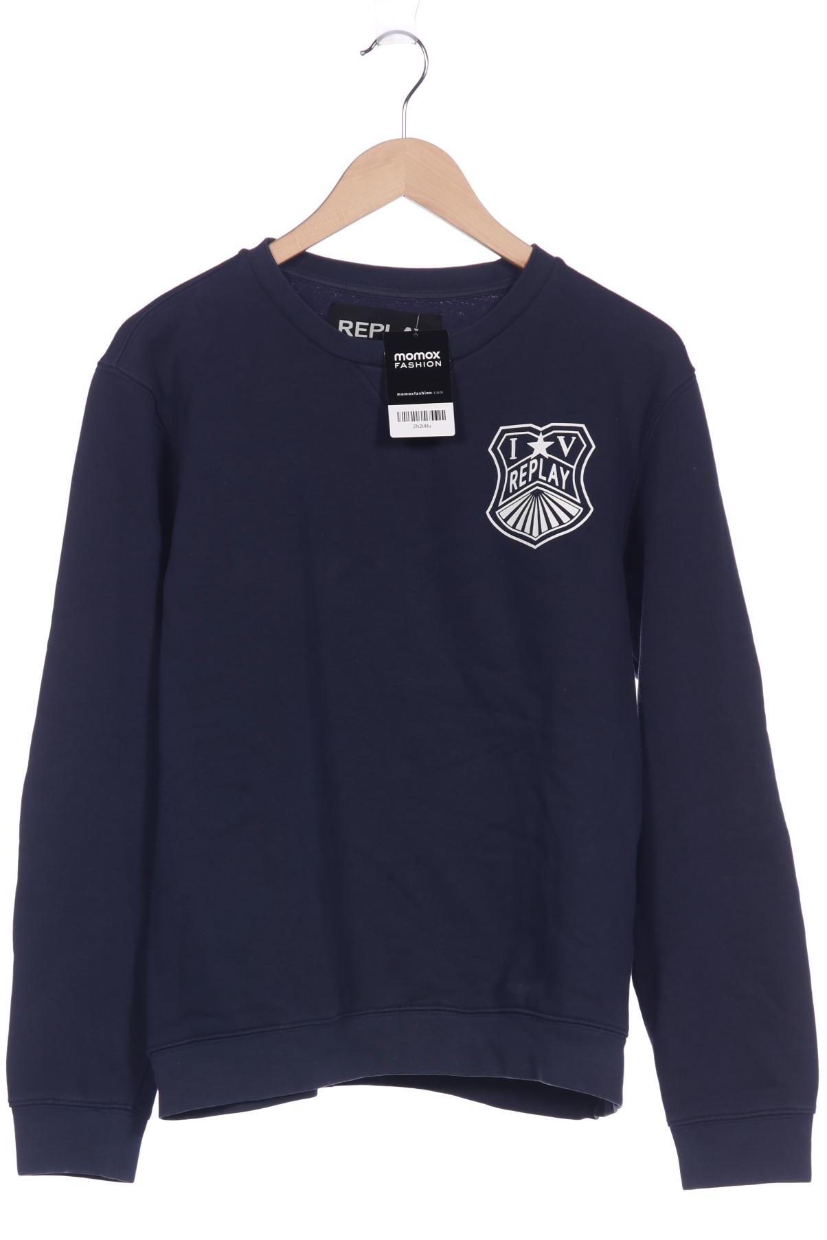 

Replay Herren Sweatshirt, marineblau, Gr. 52