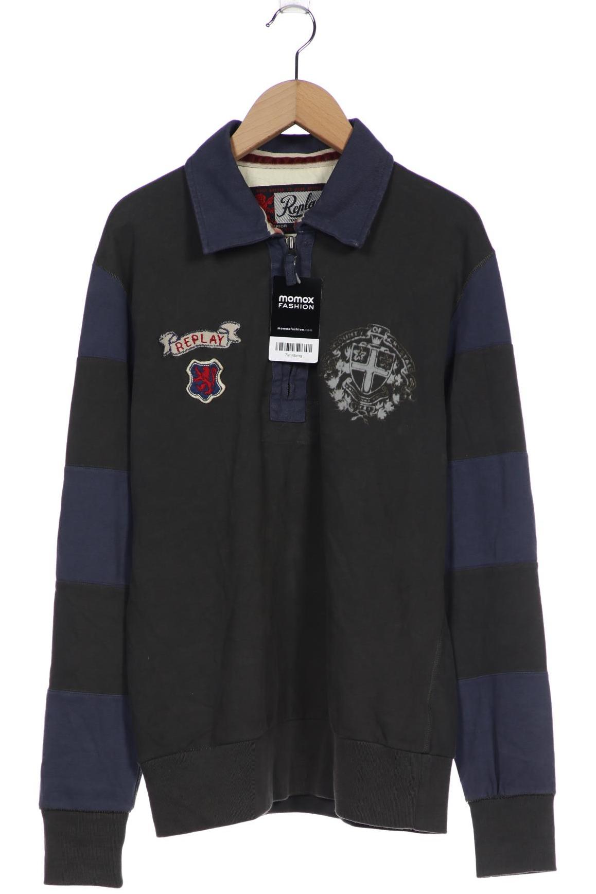 

Replay Herren Sweatshirt, grün, Gr. 48