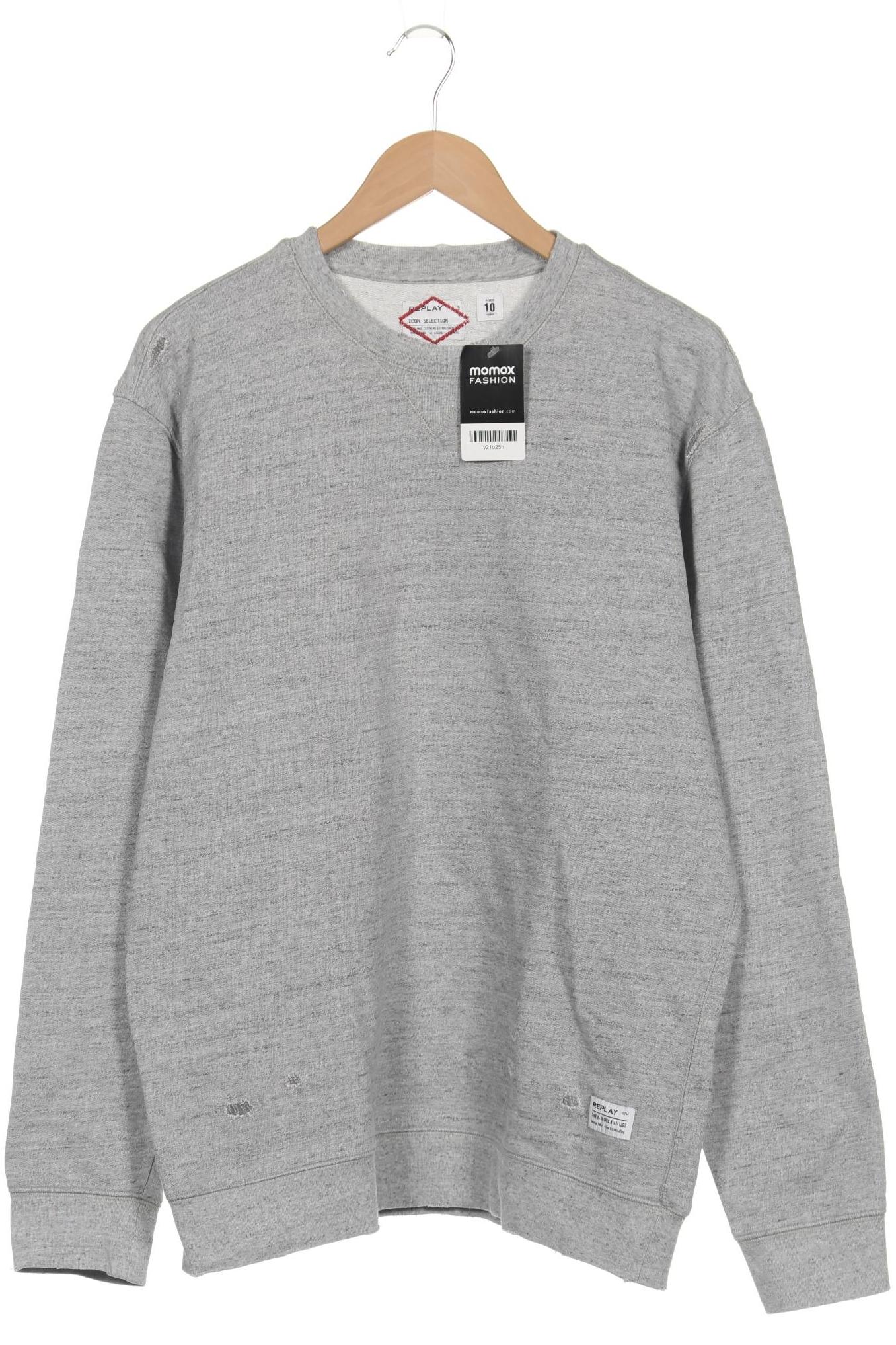 

Replay Herren Sweatshirt, grau, Gr. 54