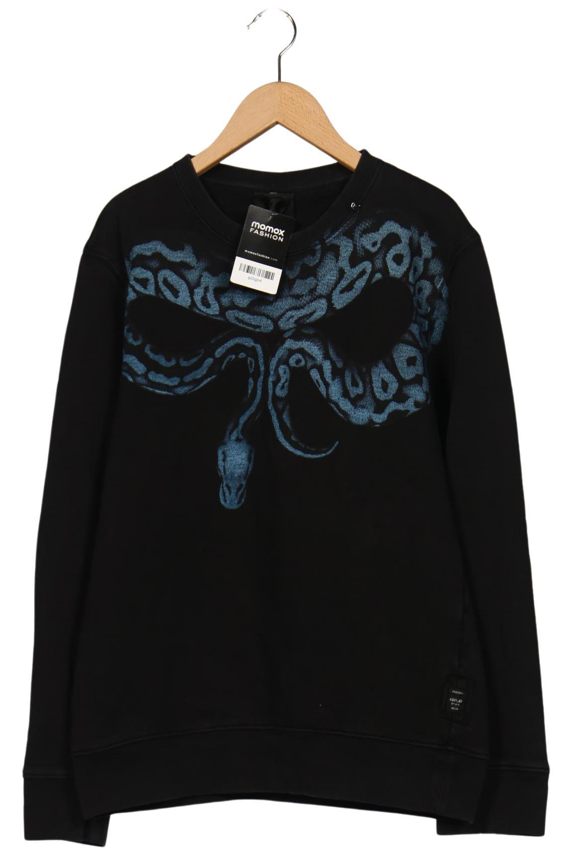 

Replay Herren Sweatshirt, schwarz, Gr. 52