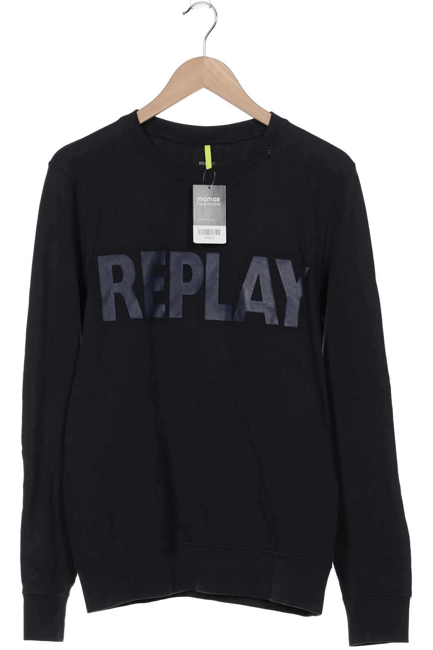 

Replay Herren Sweatshirt, marineblau, Gr. 48
