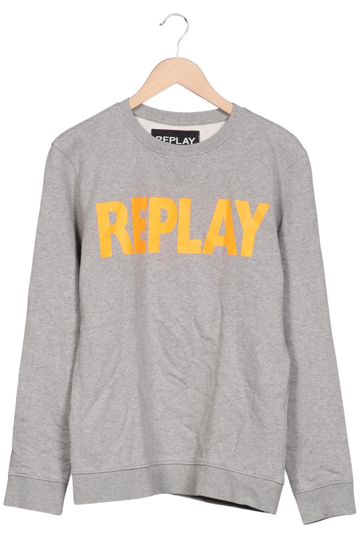 

Replay Herren Sweatshirt, grau, Gr. 54