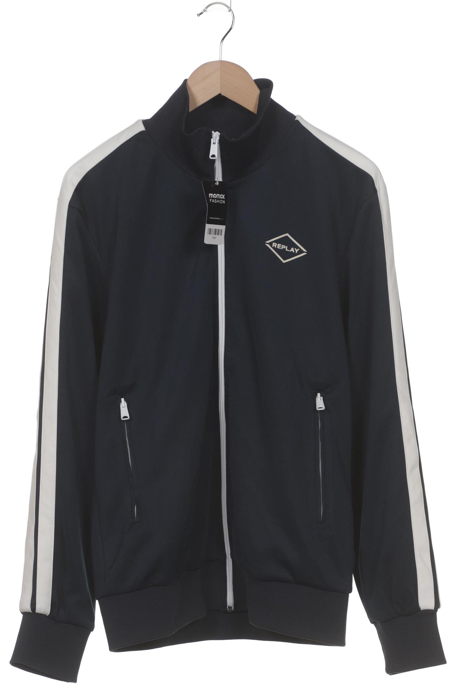 

Replay Herren Sweatshirt, marineblau, Gr. 48