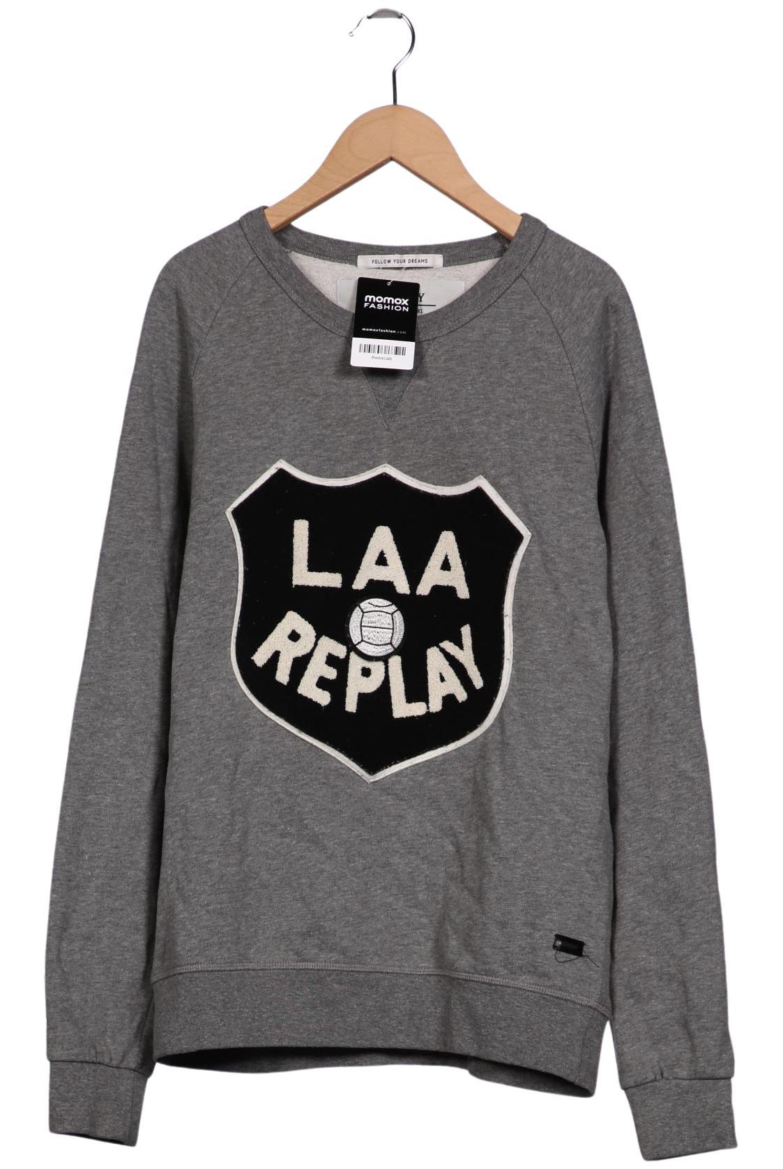

Replay Herren Sweatshirt, grau, Gr. 48