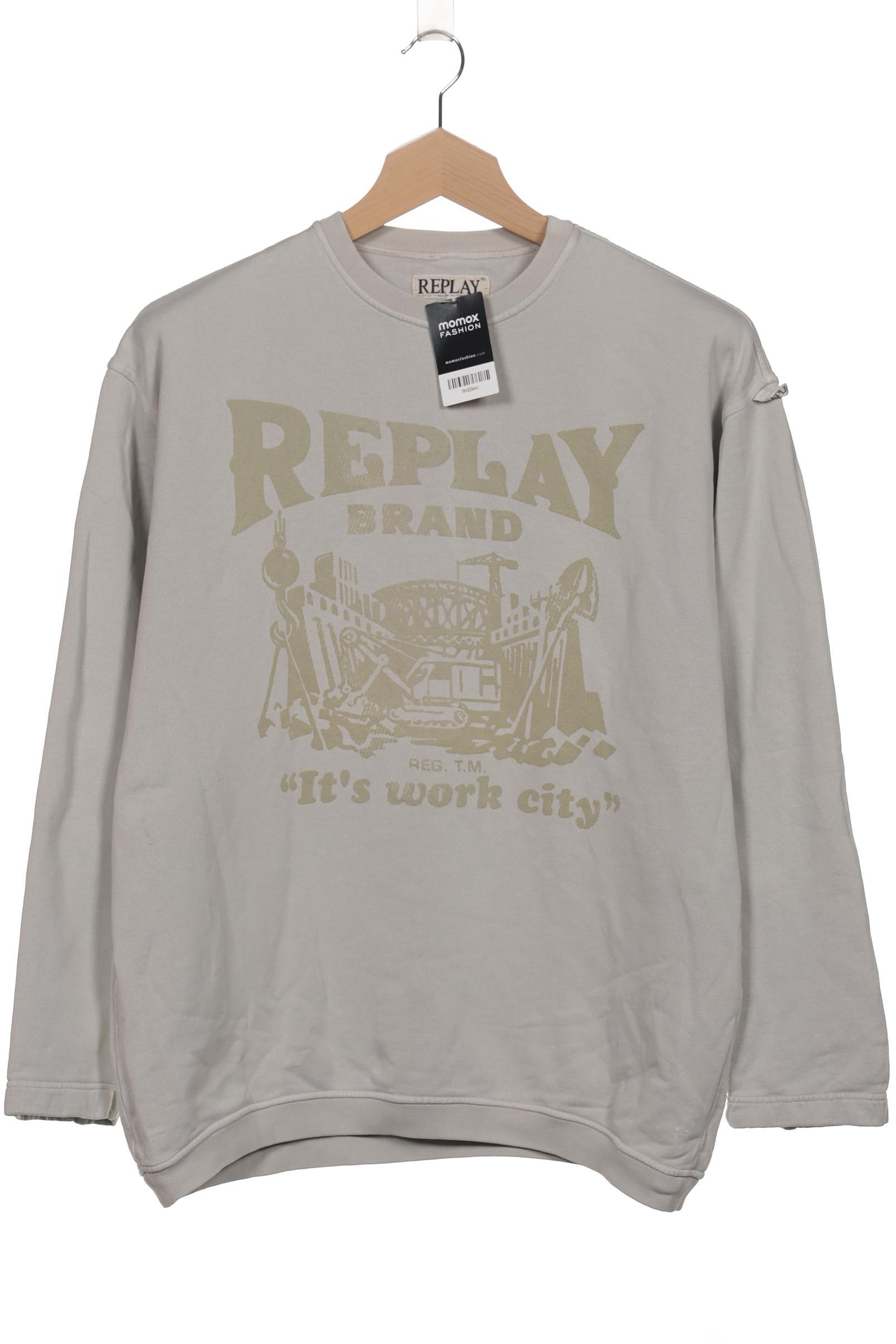 Thumbnail - Replay Herren Sweatshirt, grau, Gr. 52